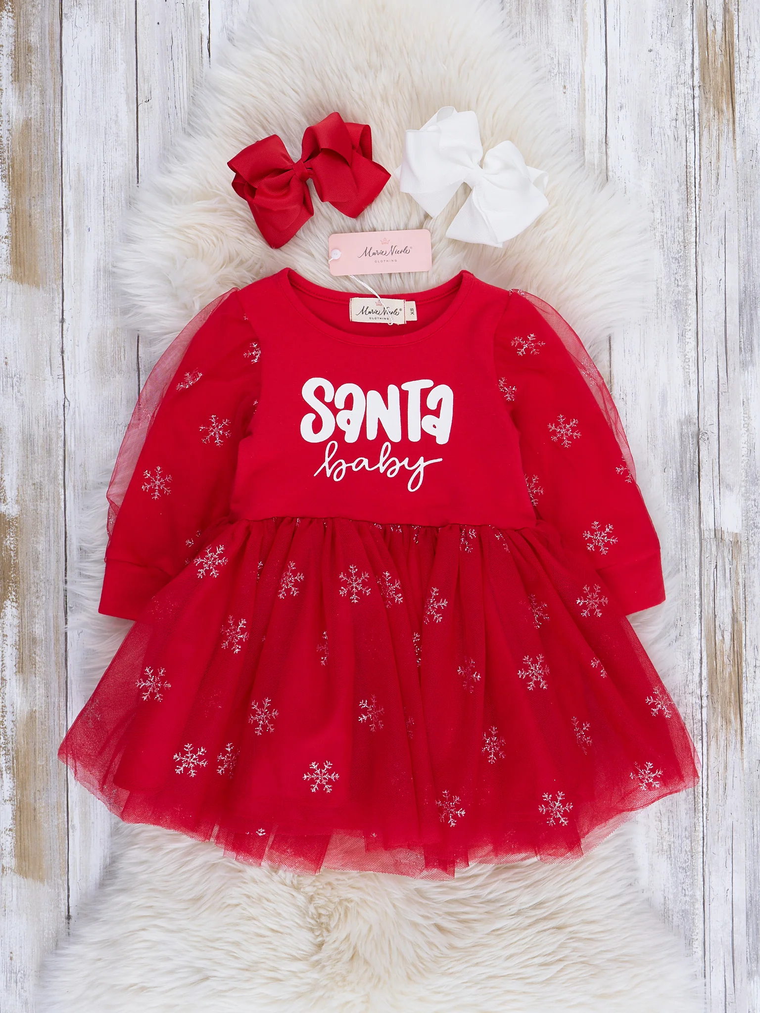 Magical Snowflakes Tulle Dress - Image 4
