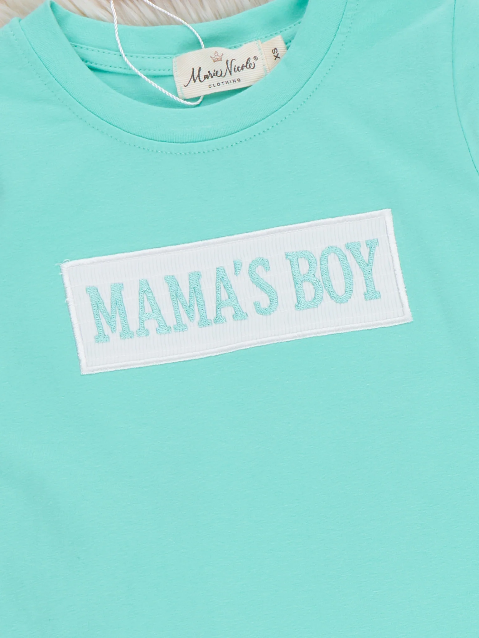 Mama’s Boy Pastel Plaid Smocked Outfit - Image 2