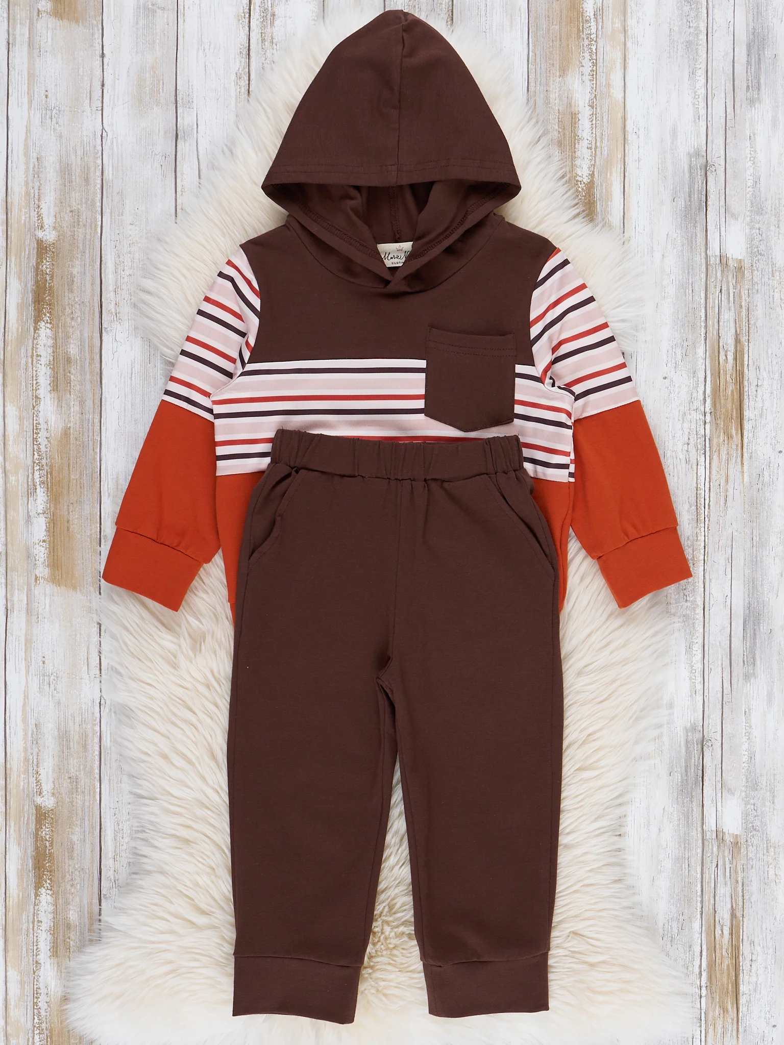 Maple Stripes Colorblock Outfit - Image 2