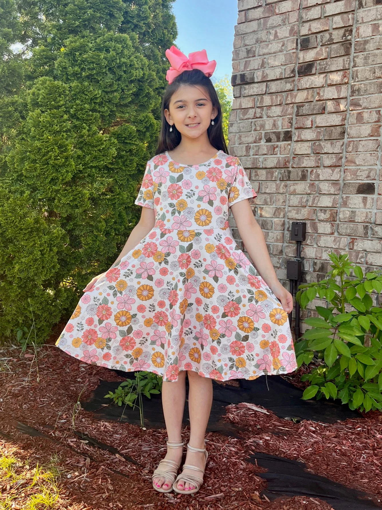 Marigold Memories Swing Dress - Image 3