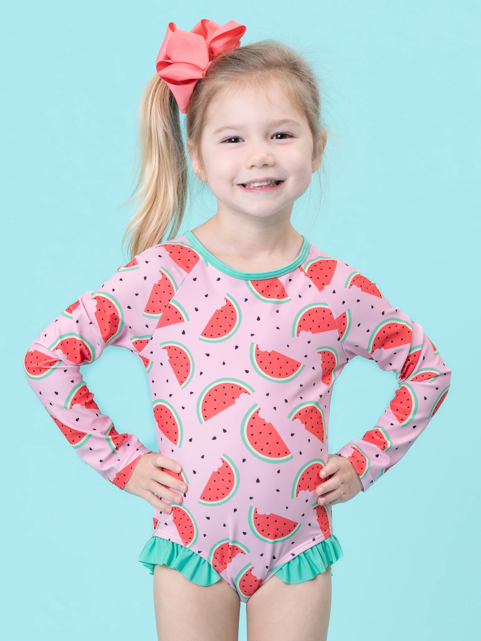 Melon Magic Splash Swimsuit