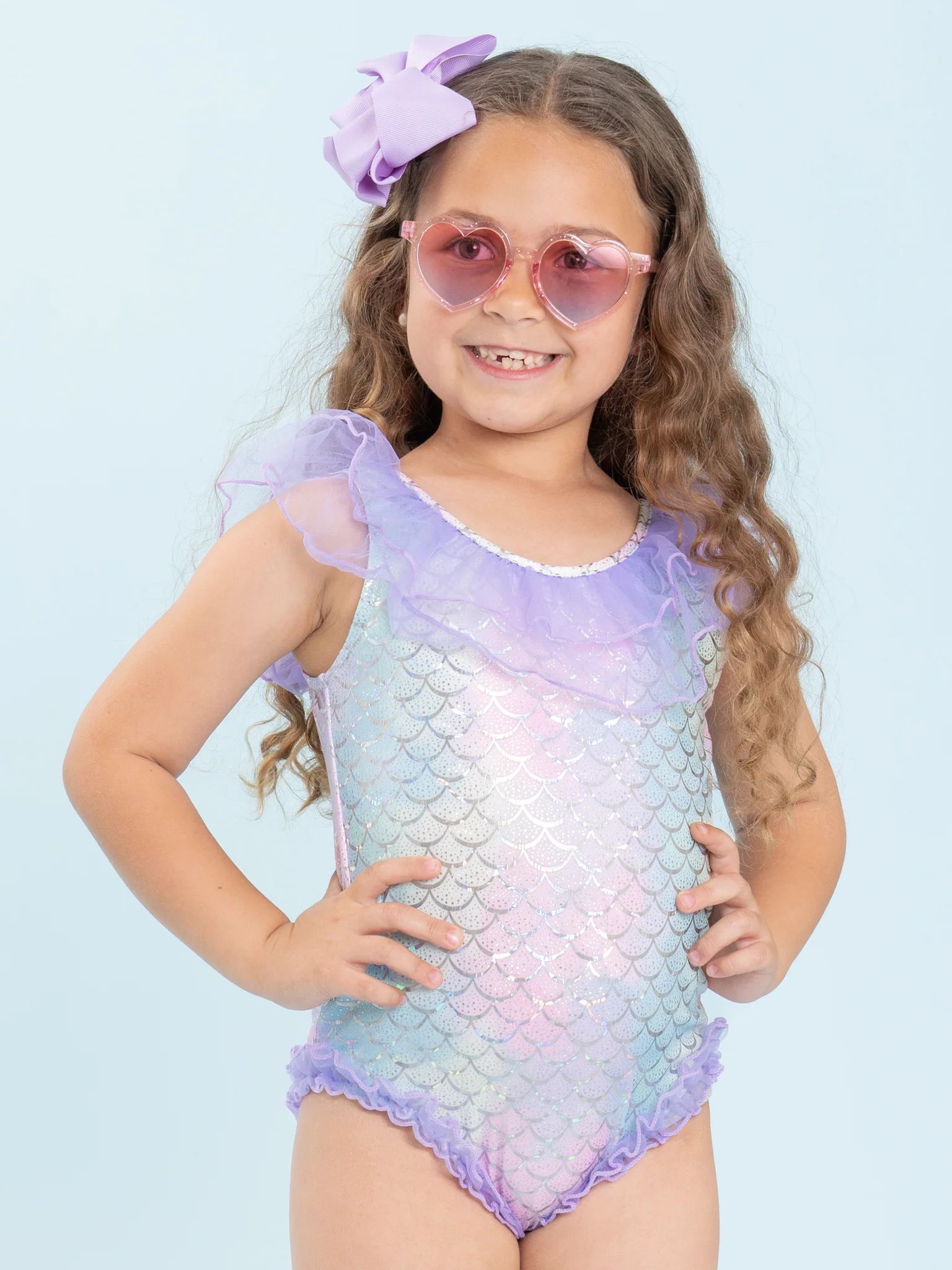 Mermaid Scales Tulle Swimsuit - Image 4