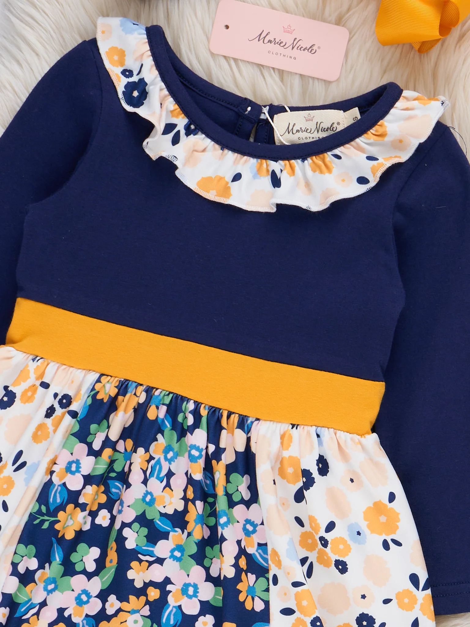 Midnight Blooms Dress - Image 3