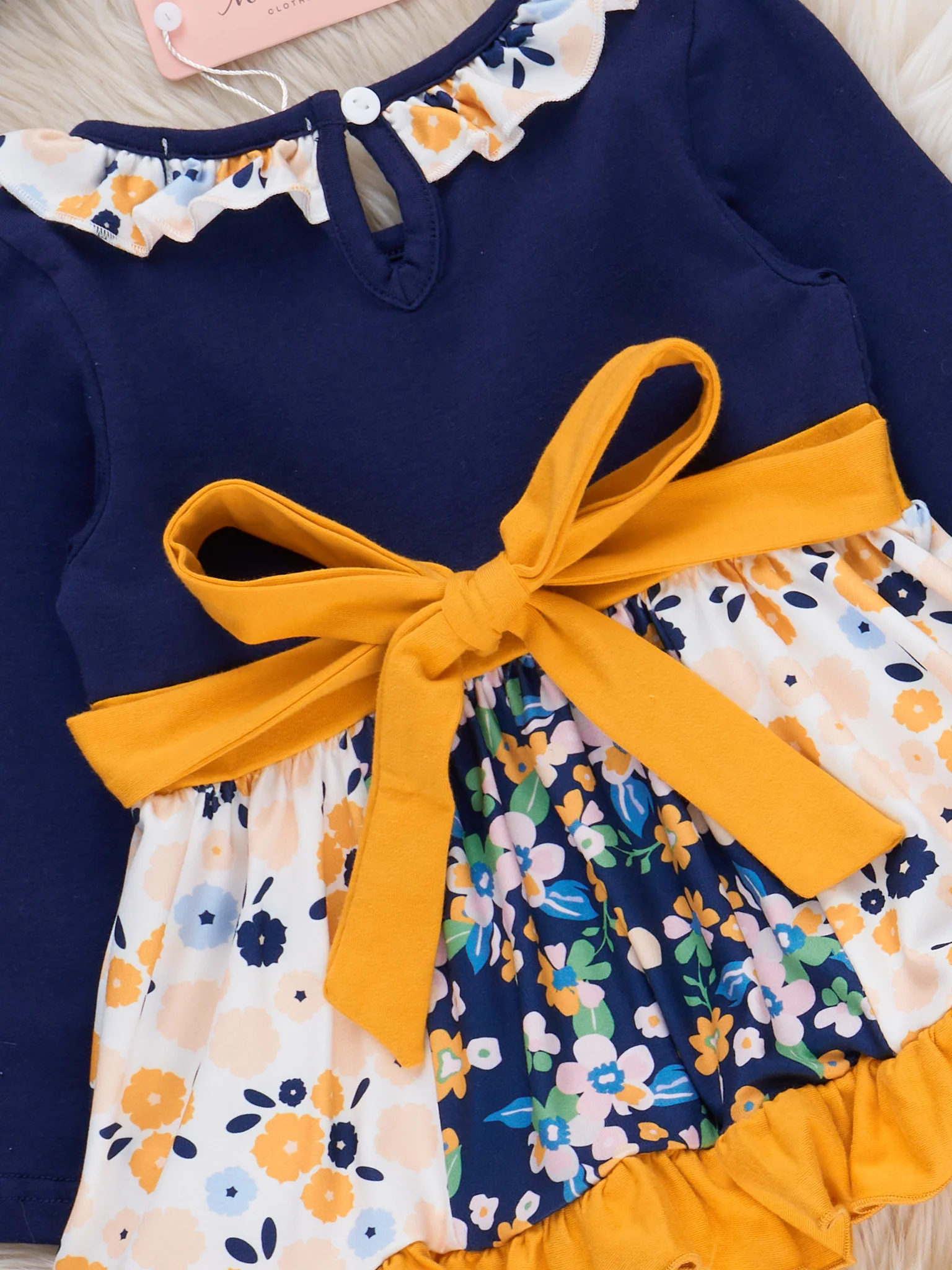 Midnight Blooms Ruffle Outfit - Image 5