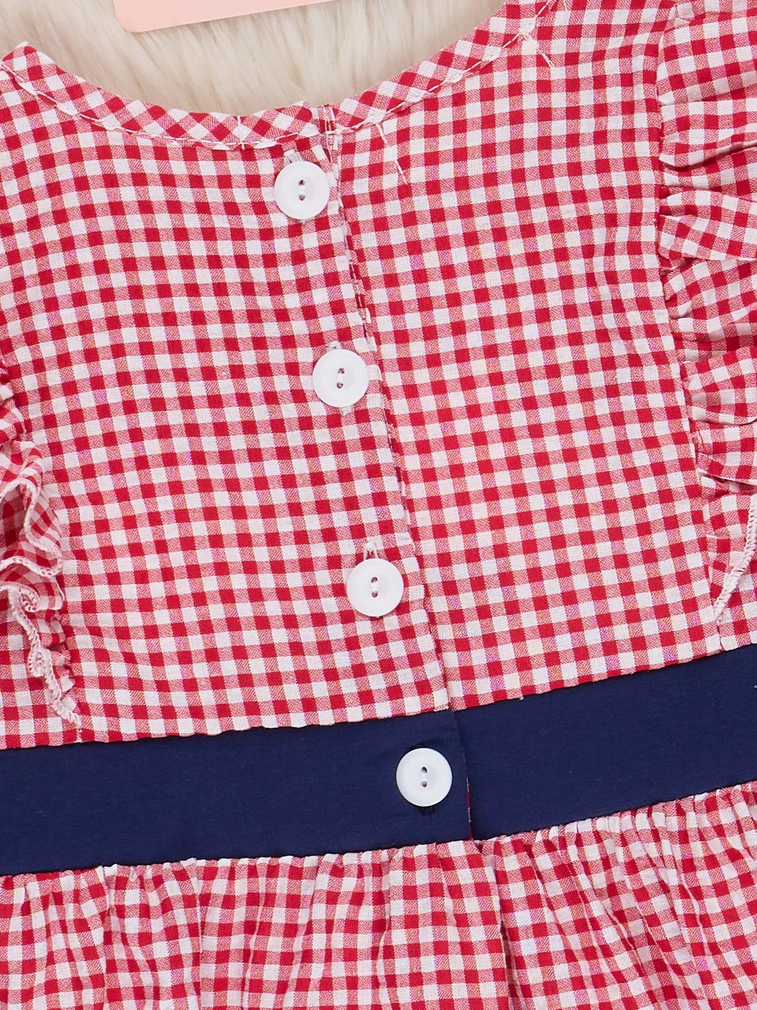 Mississippi Smocked Gingham Dress - Image 4