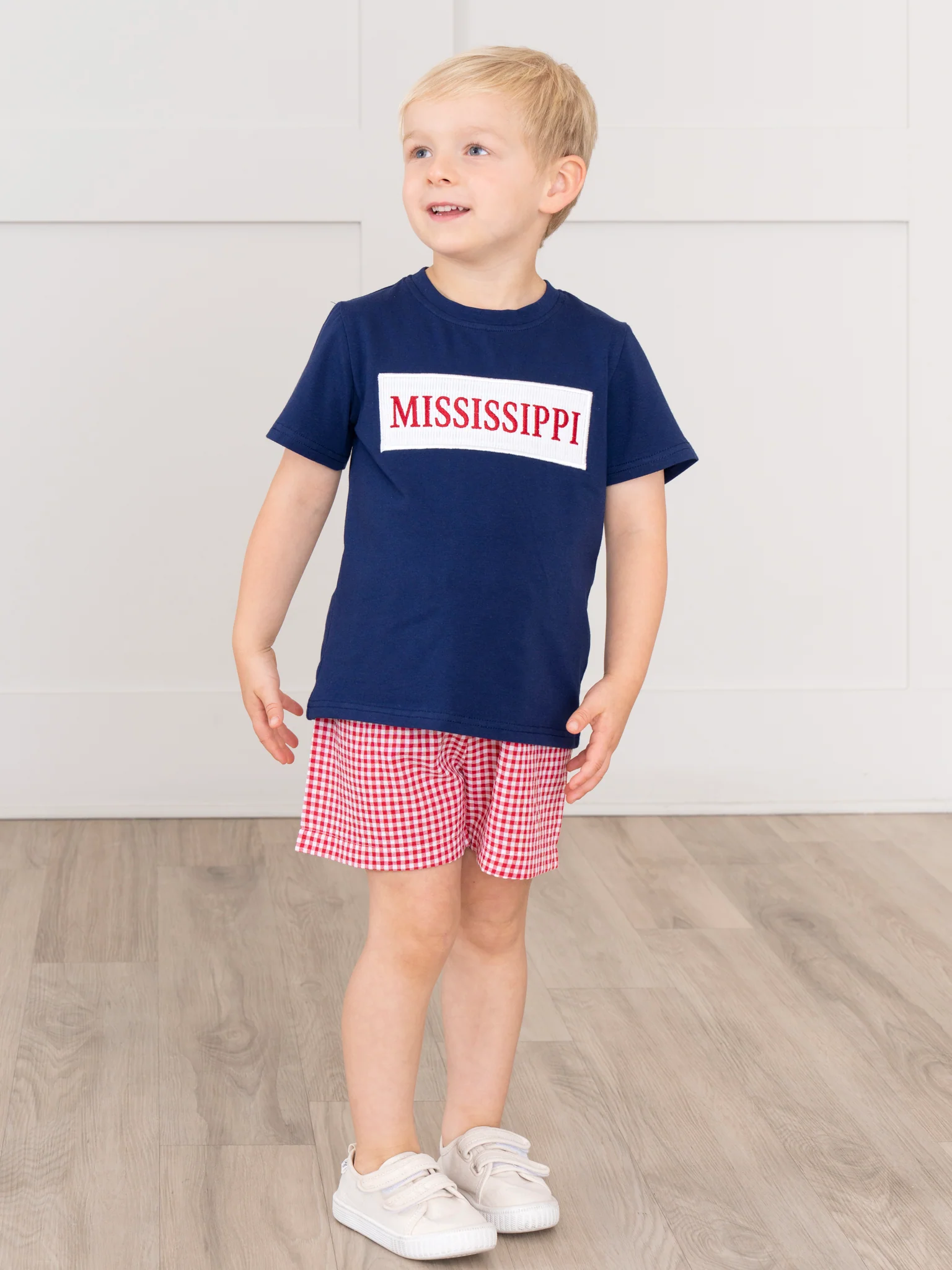 Mississippi Smocked Gingham Outfit - Image 6