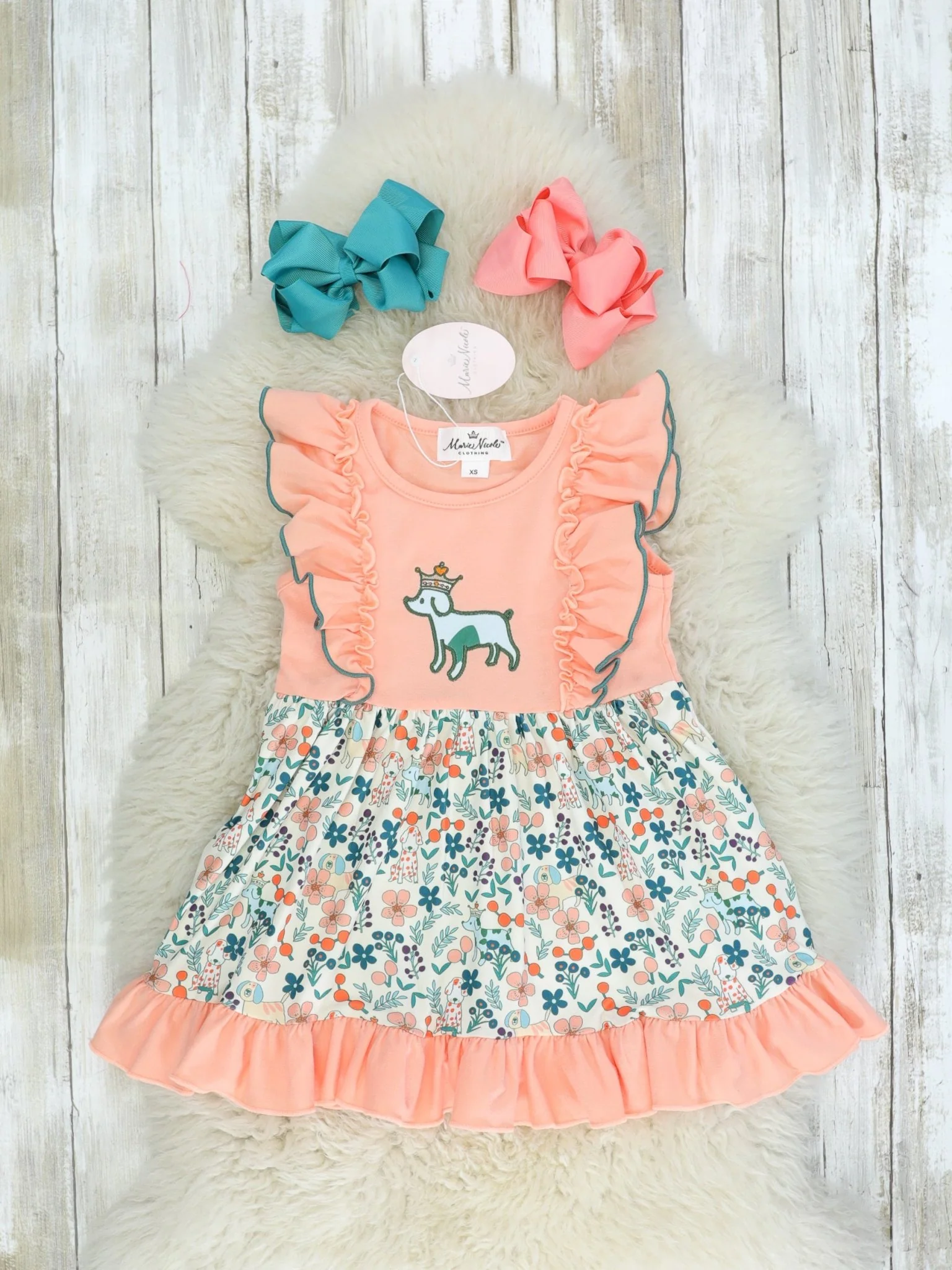 MNC Royal Pups - Eloise Ruffle Dress™