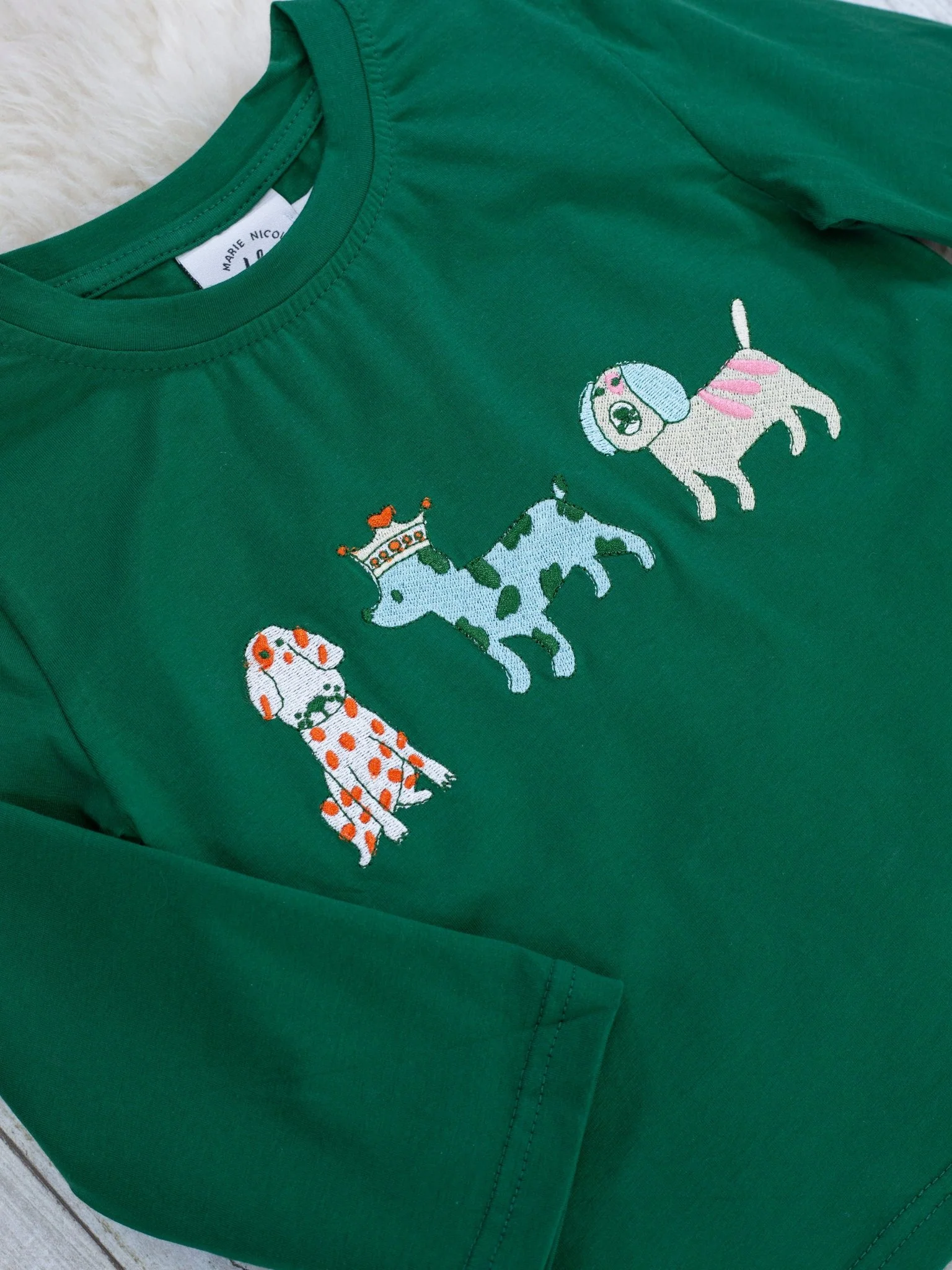 MNC Royal Pups⢠Green Gingham Outfit - Image 4