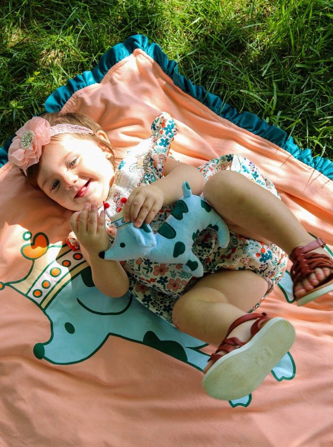 MNC Royal Pups Smocked Floral Bubble™ - Image 4