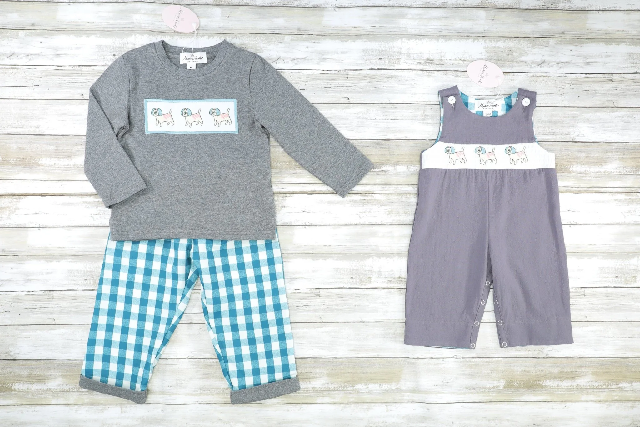 MNC Royal Pups™ Smocked Outfit - Image 3
