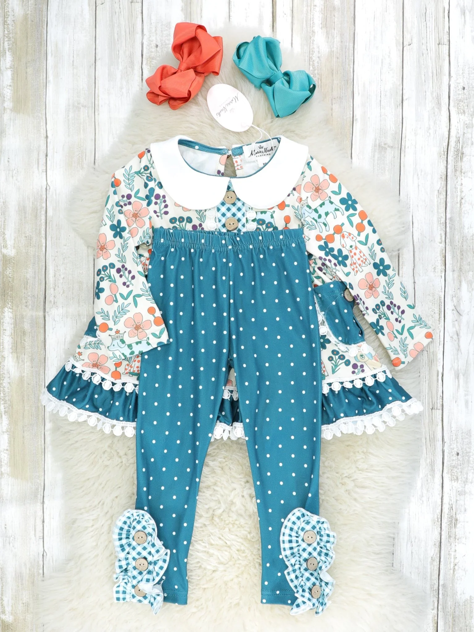 MNC Royal Pups™ - Vintage Ruffle Outfit - Image 4