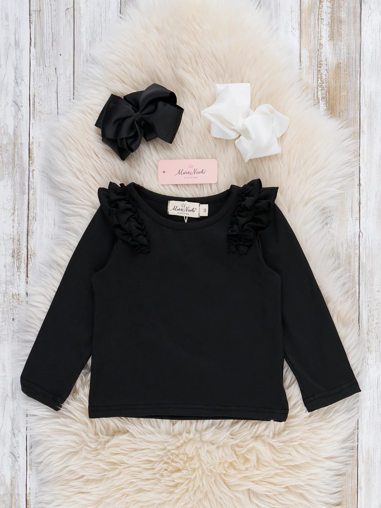 Modern Safari Fur Vest & Shirt Set - Image 3