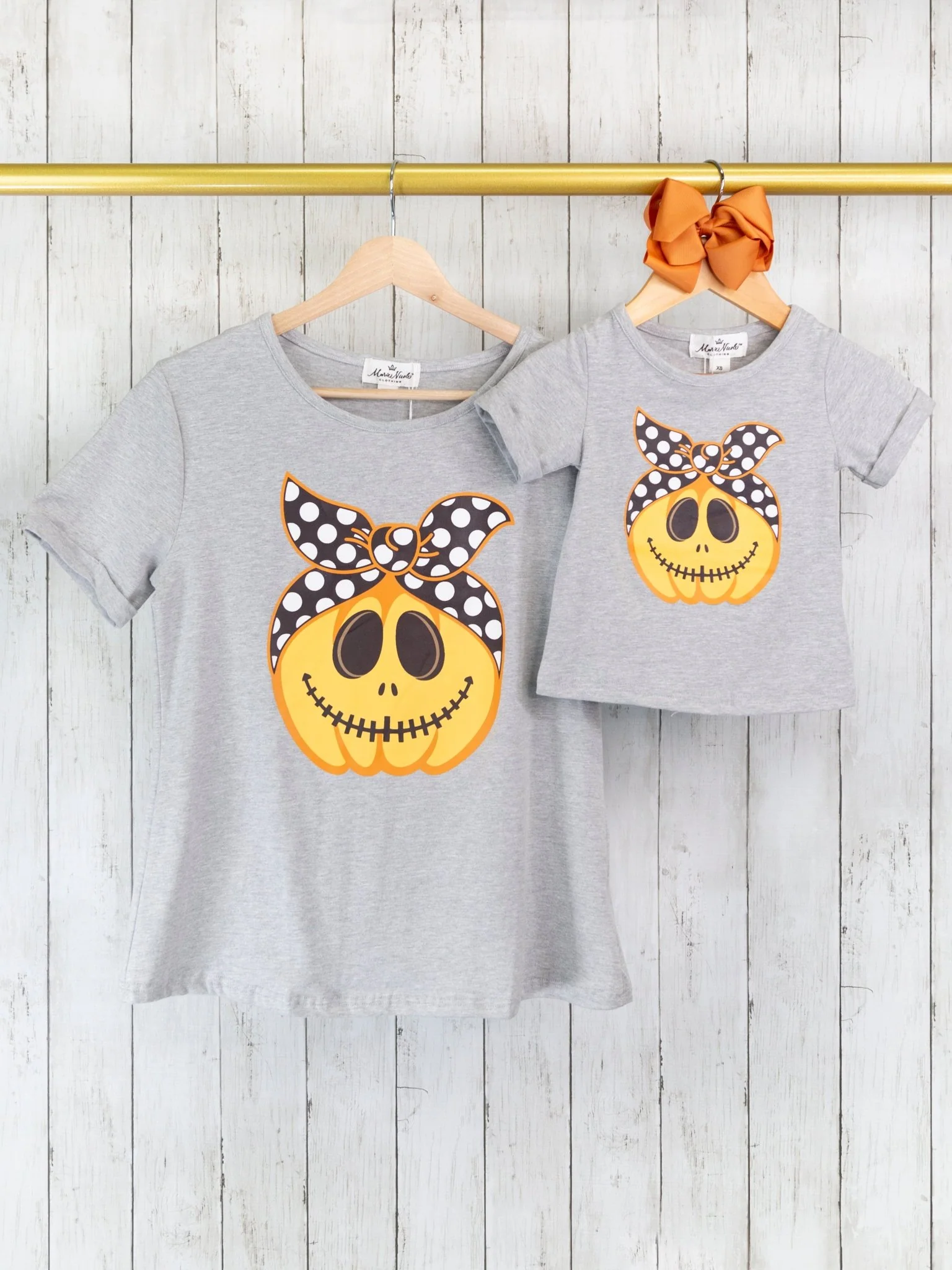 Mom & Me Bandana Pumpkin T-Shirt