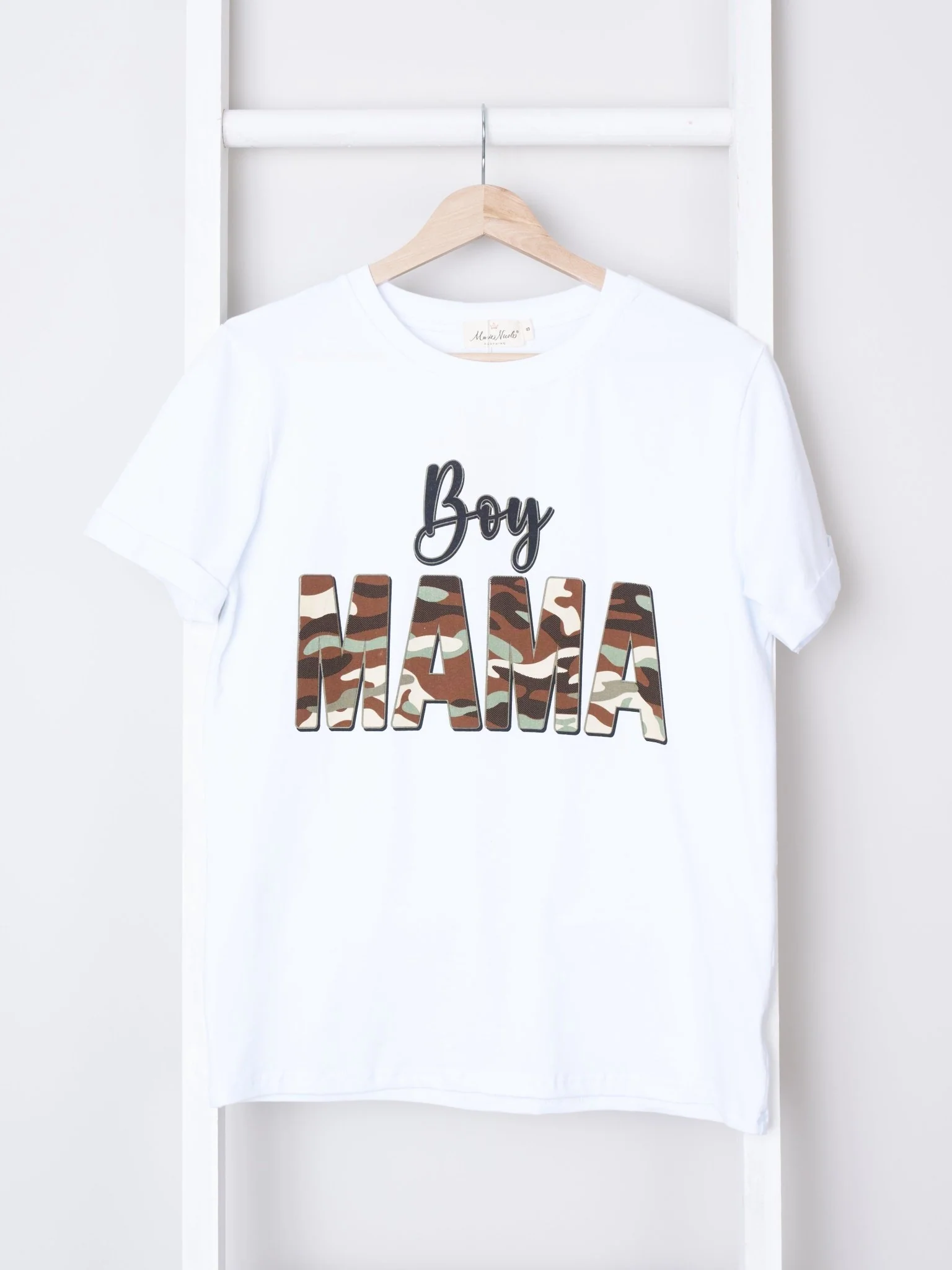 Mom & Me "Boy Mama" Shirt & Romper - Image 4