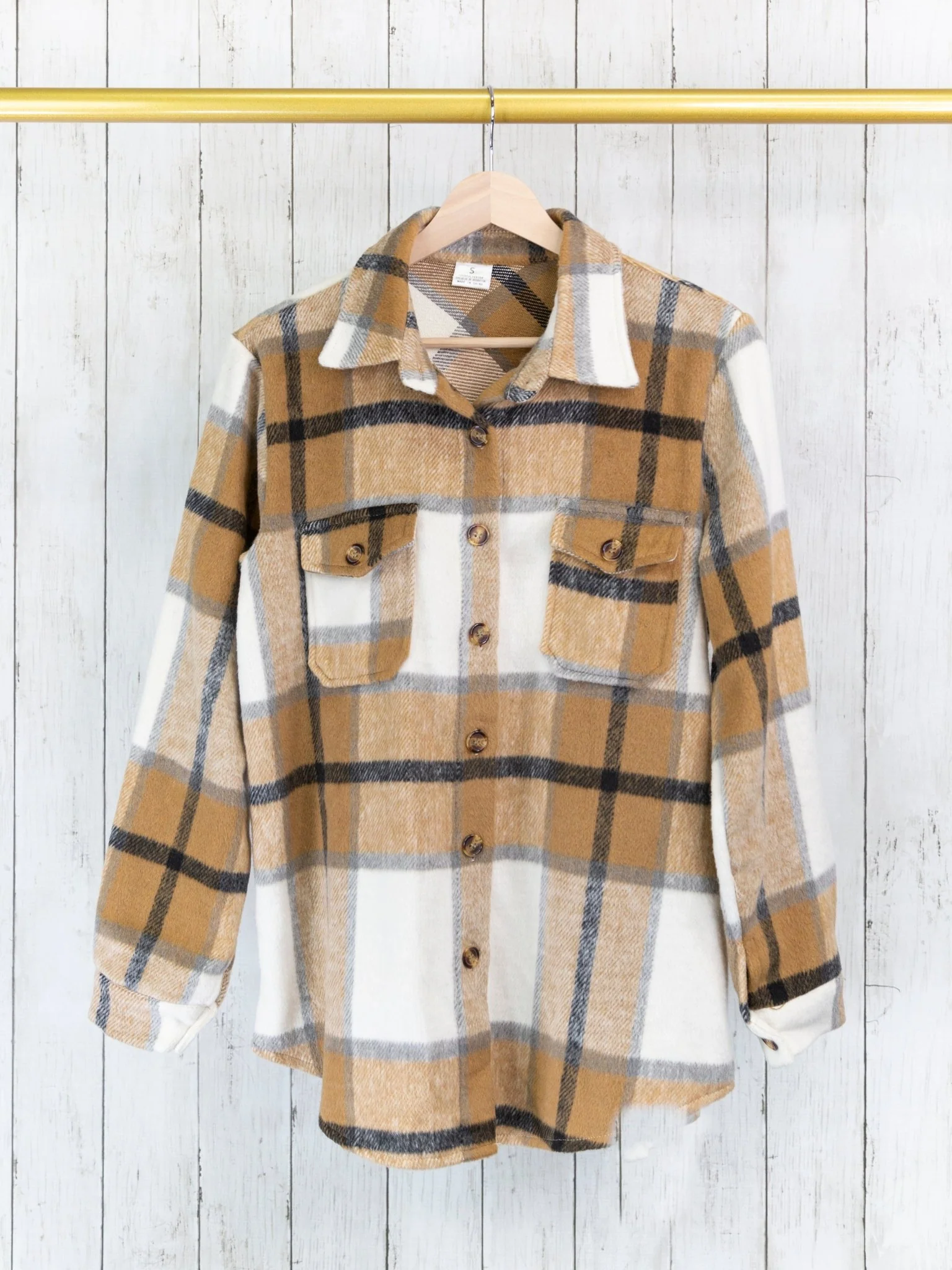 Mom & Me Brown & Cream Flannel - Image 5