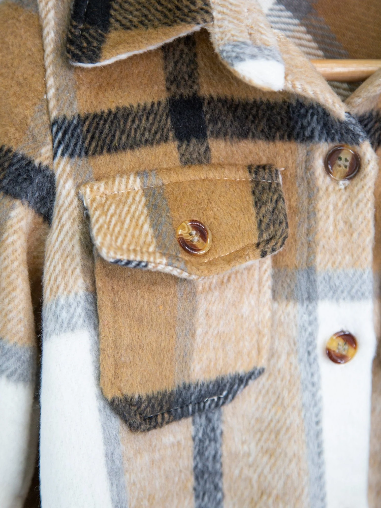 Mom & Me Brown & Cream Flannel - Image 6