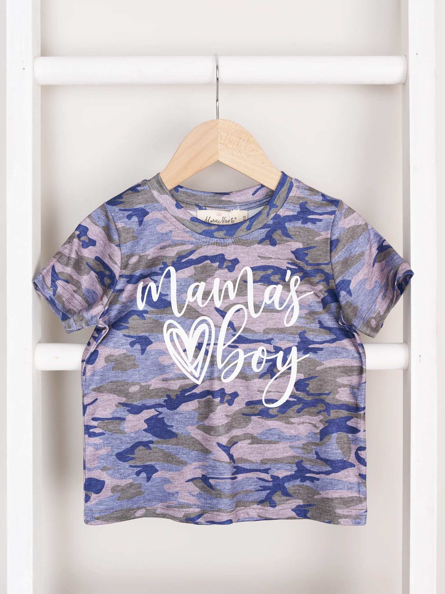 Mom & Me Camouflage "Mama's Boy/Girl/Baby" Shirt & Romper - Image 4
