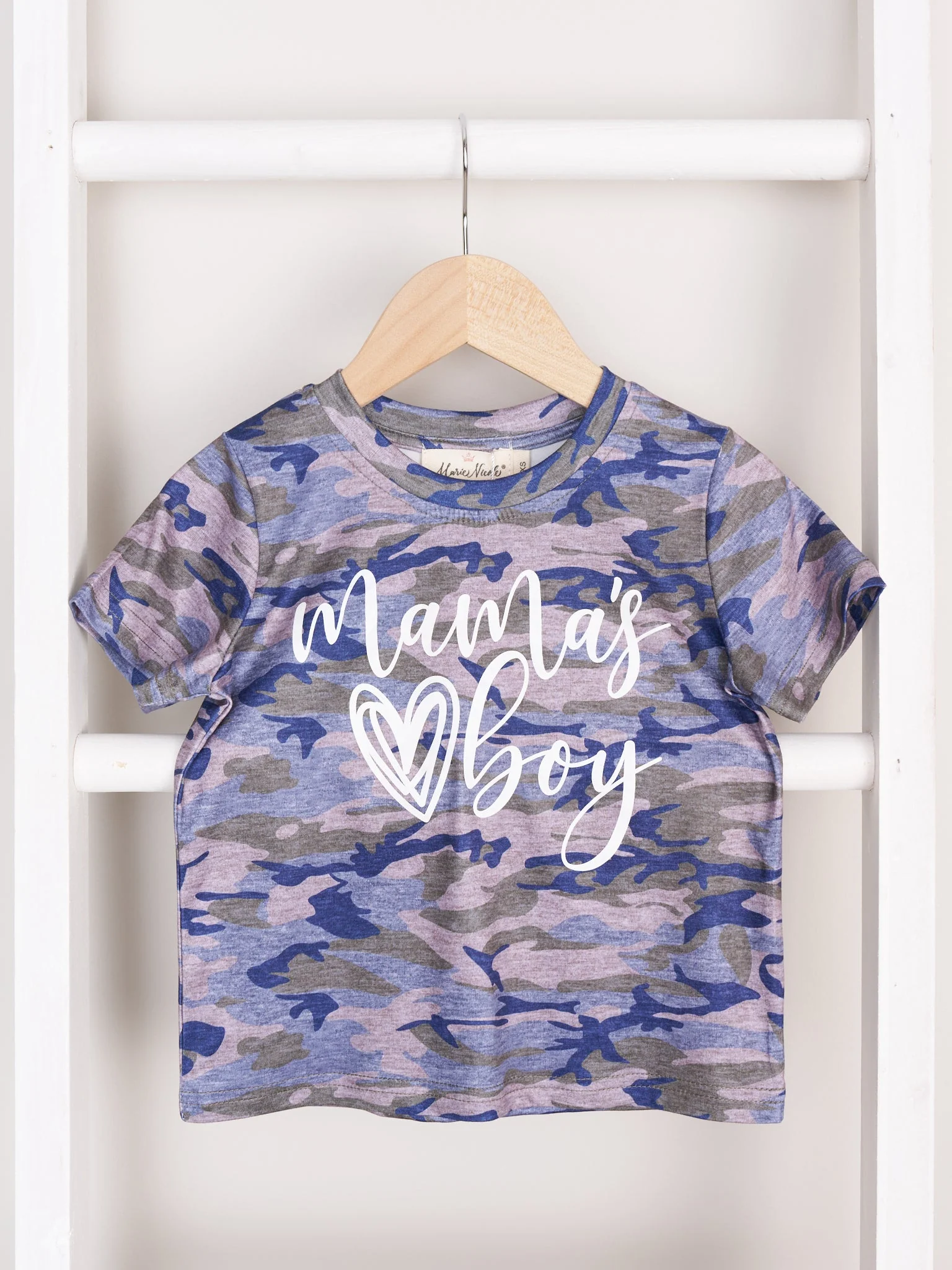 Mom & Me Camouflage "Mama's Boy/Girl/Baby" Shirt & Romper - Image 43