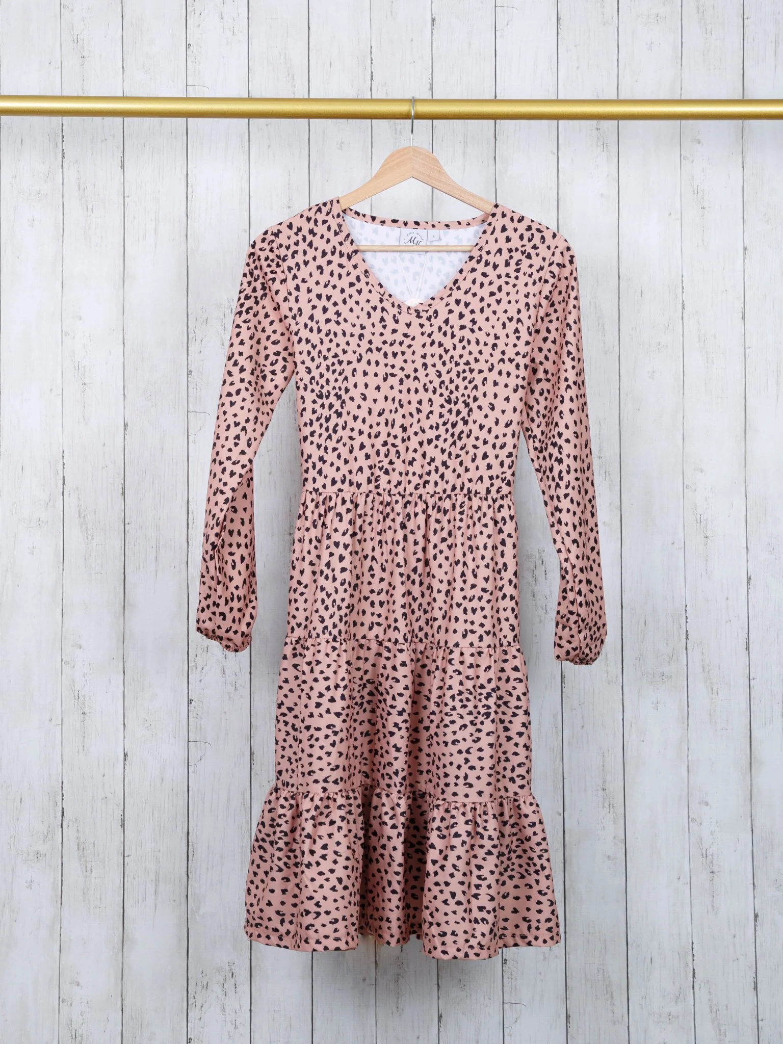 Mom & Me Cheetah Tie Dress & Romper - Image 5