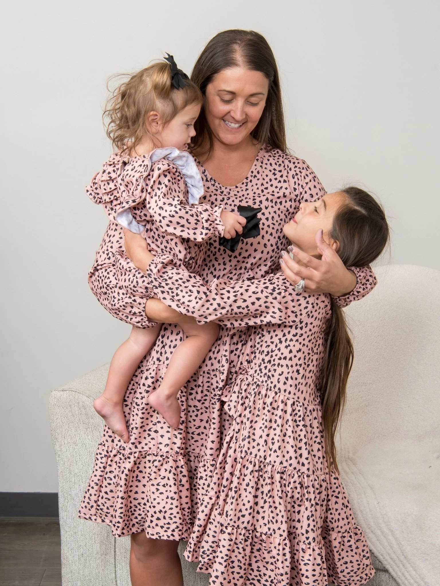 Mom & Me Cheetah Tie Dress & Romper - Image 6
