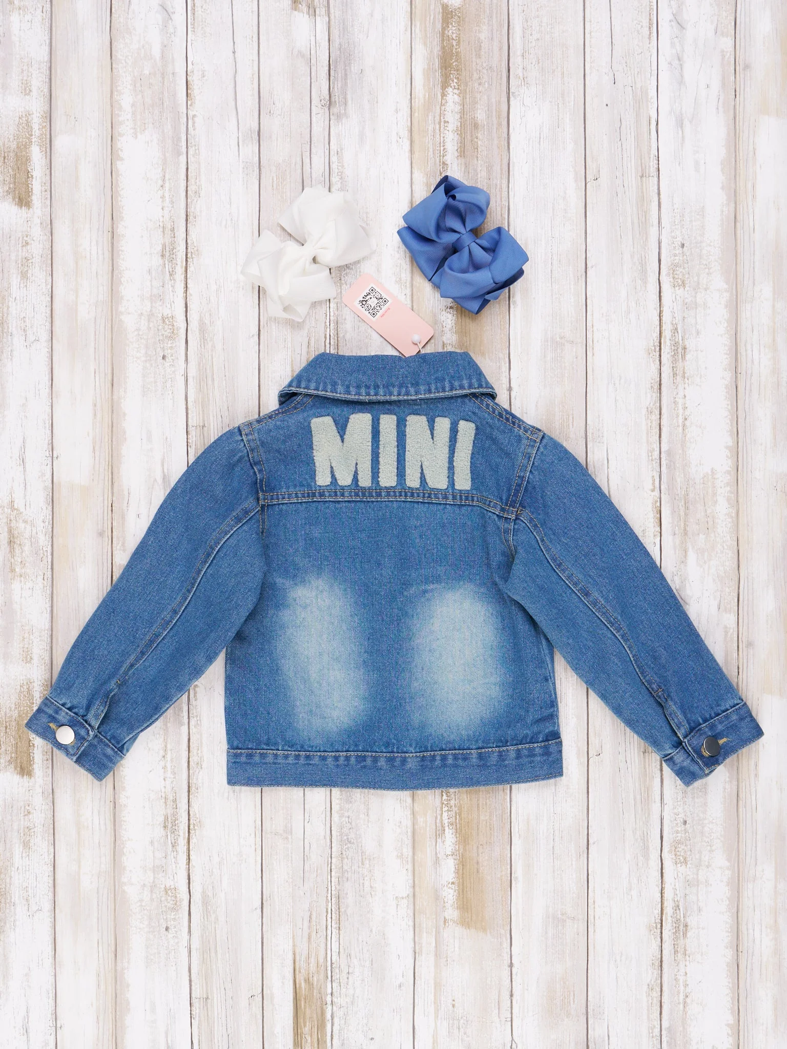Mom & Me Dark Denim Jacket - Image 3