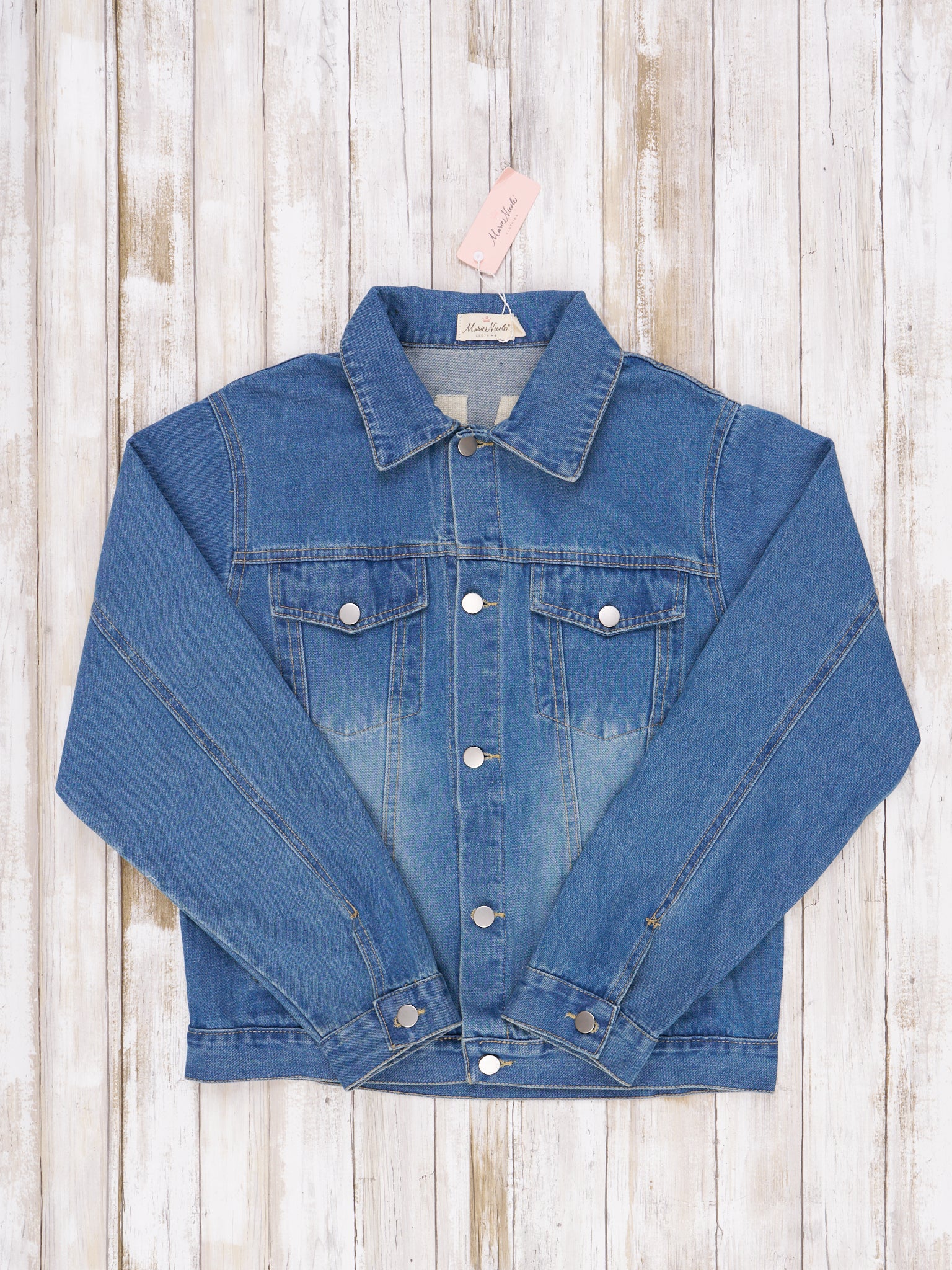Mom & Me Dark Denim Jacket - Image 4