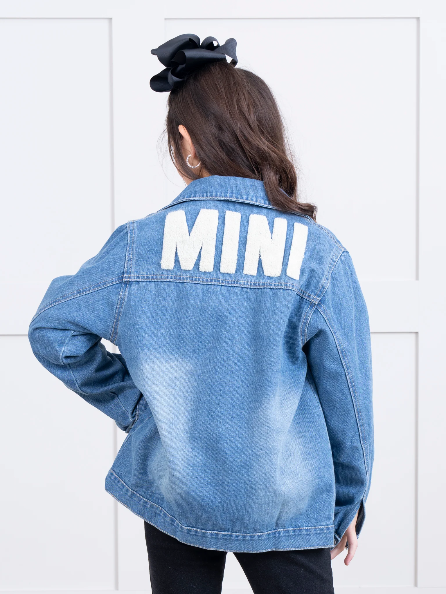 Mom & Me Dark Denim Jacket - Image 7