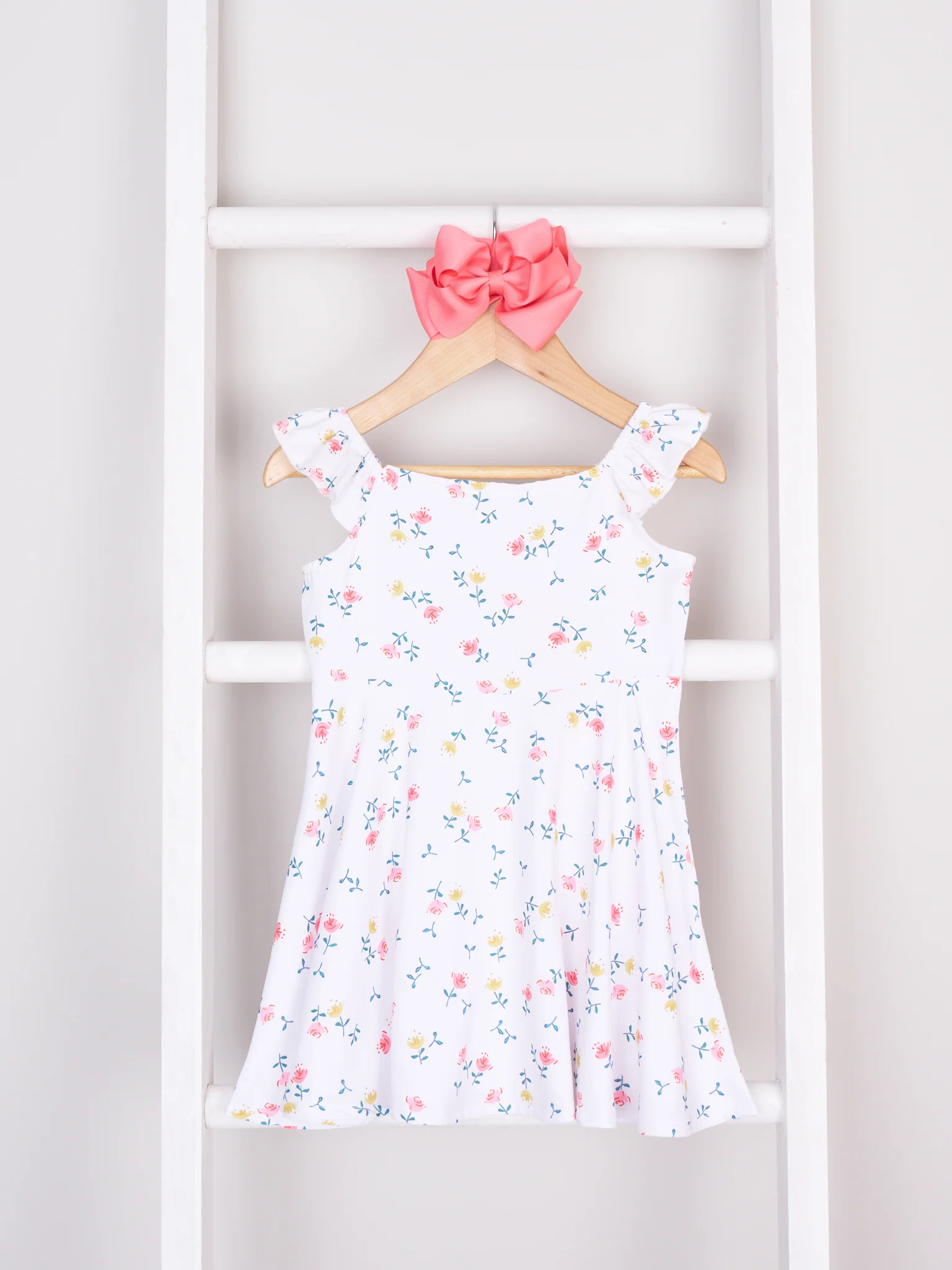 Mom & Me Ditsy Floral Ruffle Dress - Image 2