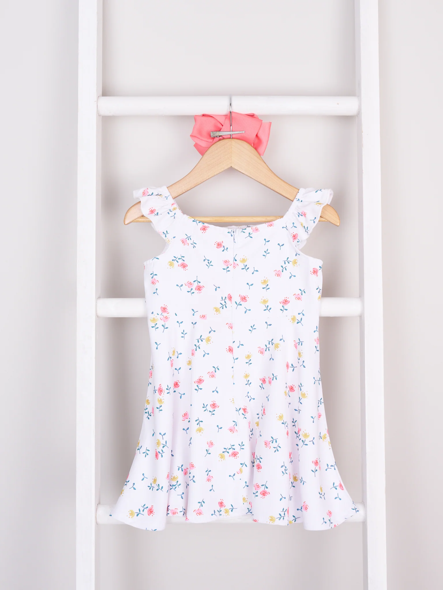 Mom & Me Ditsy Floral Ruffle Dress - Image 3