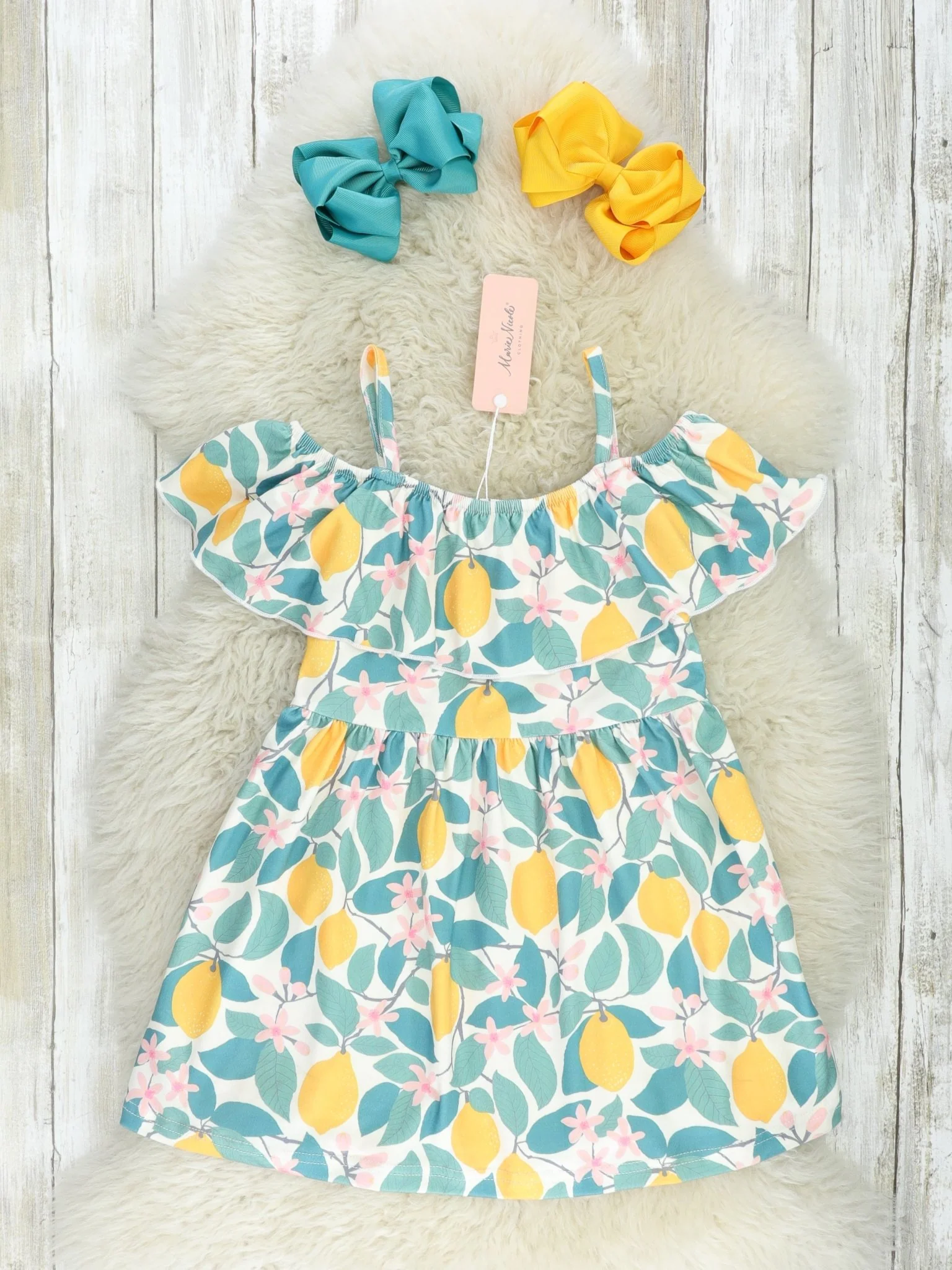 Mom & Me Lemon Dress - Image 4