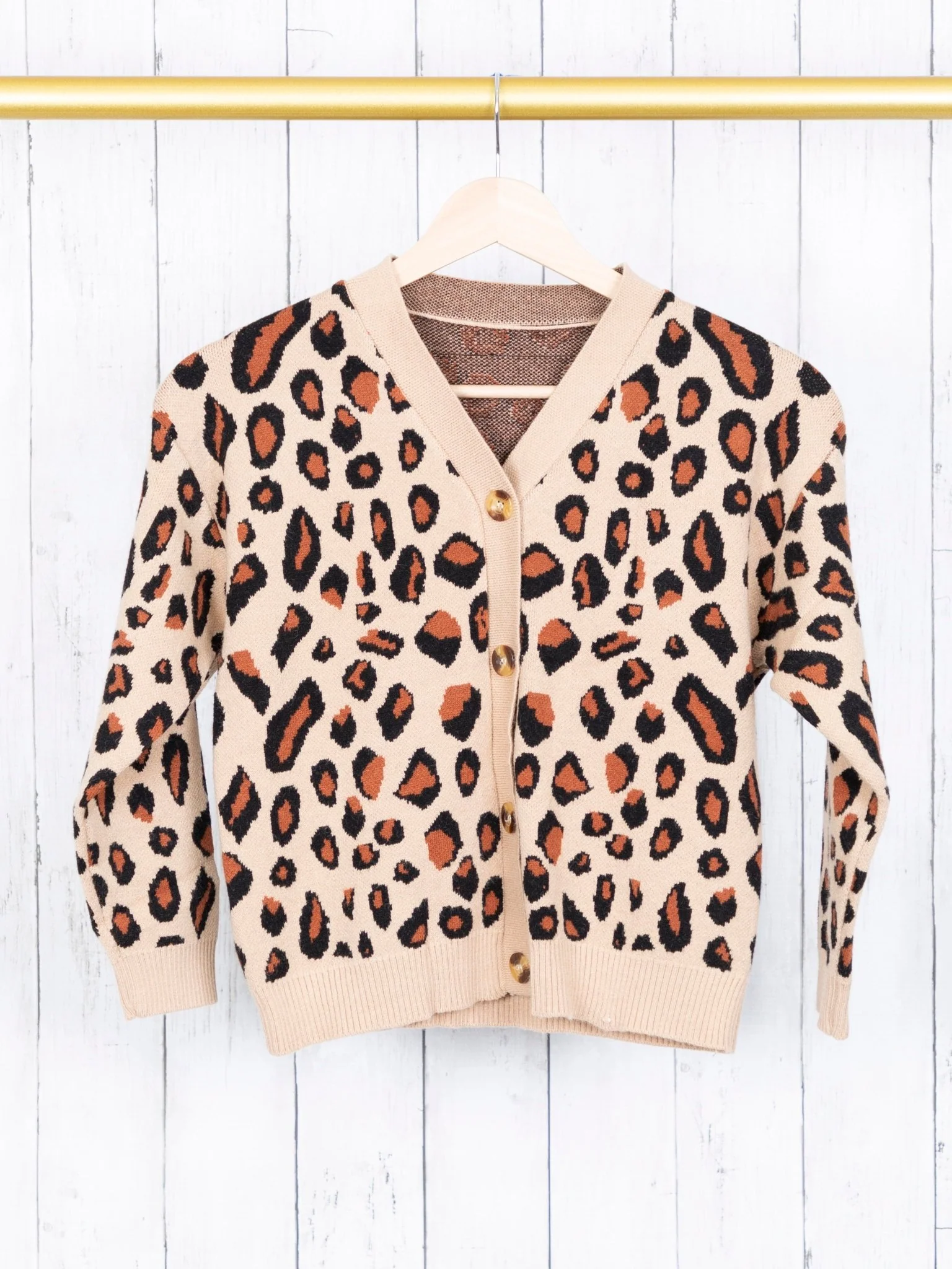 Mom & Me Leopard Cardigan Sweater - Image 3