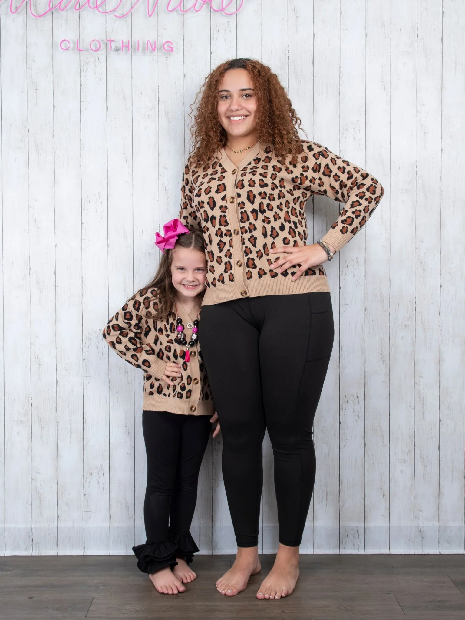 Mom & Me Leopard Cardigan Sweater - Image 6