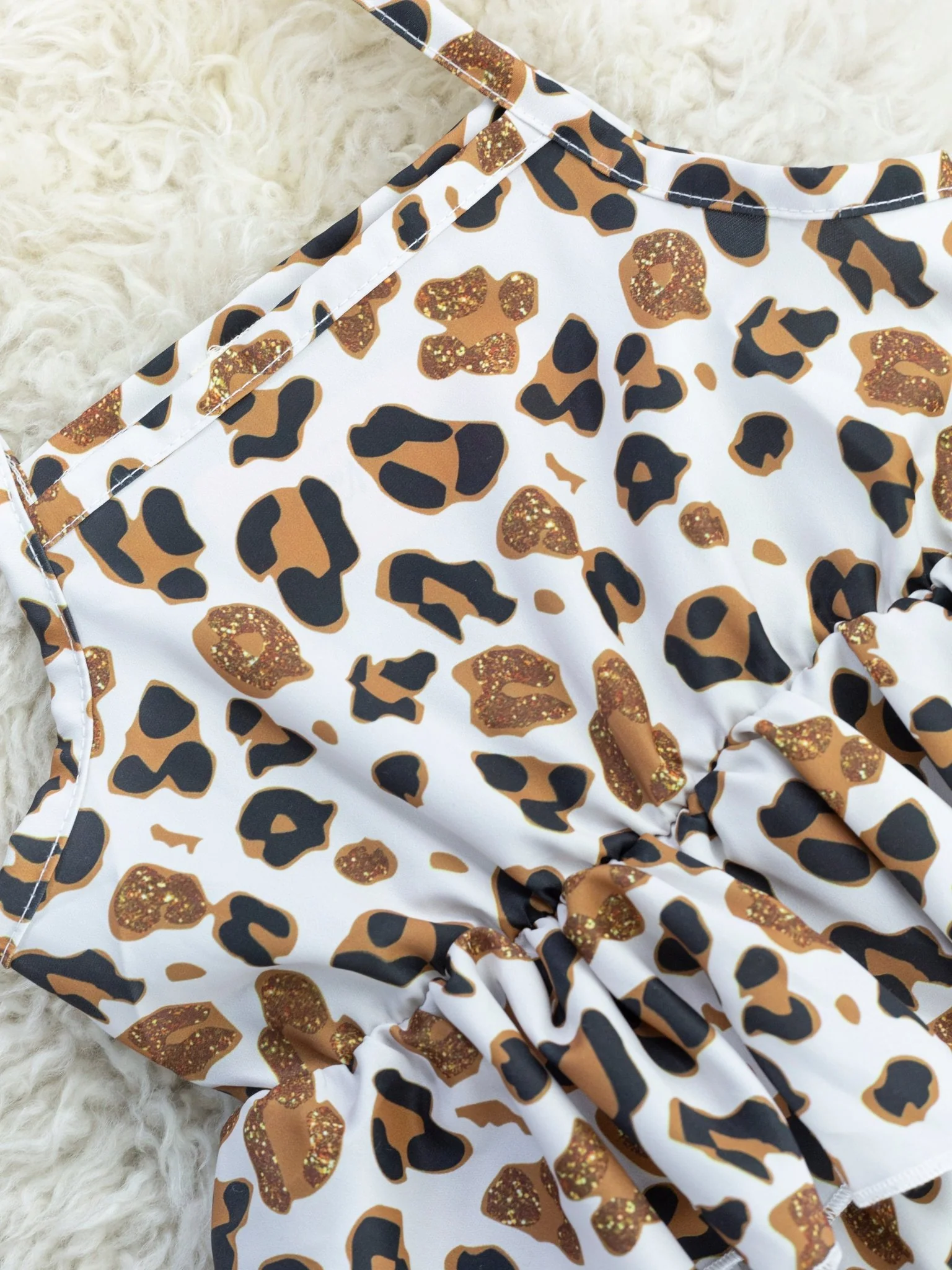 Mom & Me Leopard Ruffle Dress & Romper - Image 6