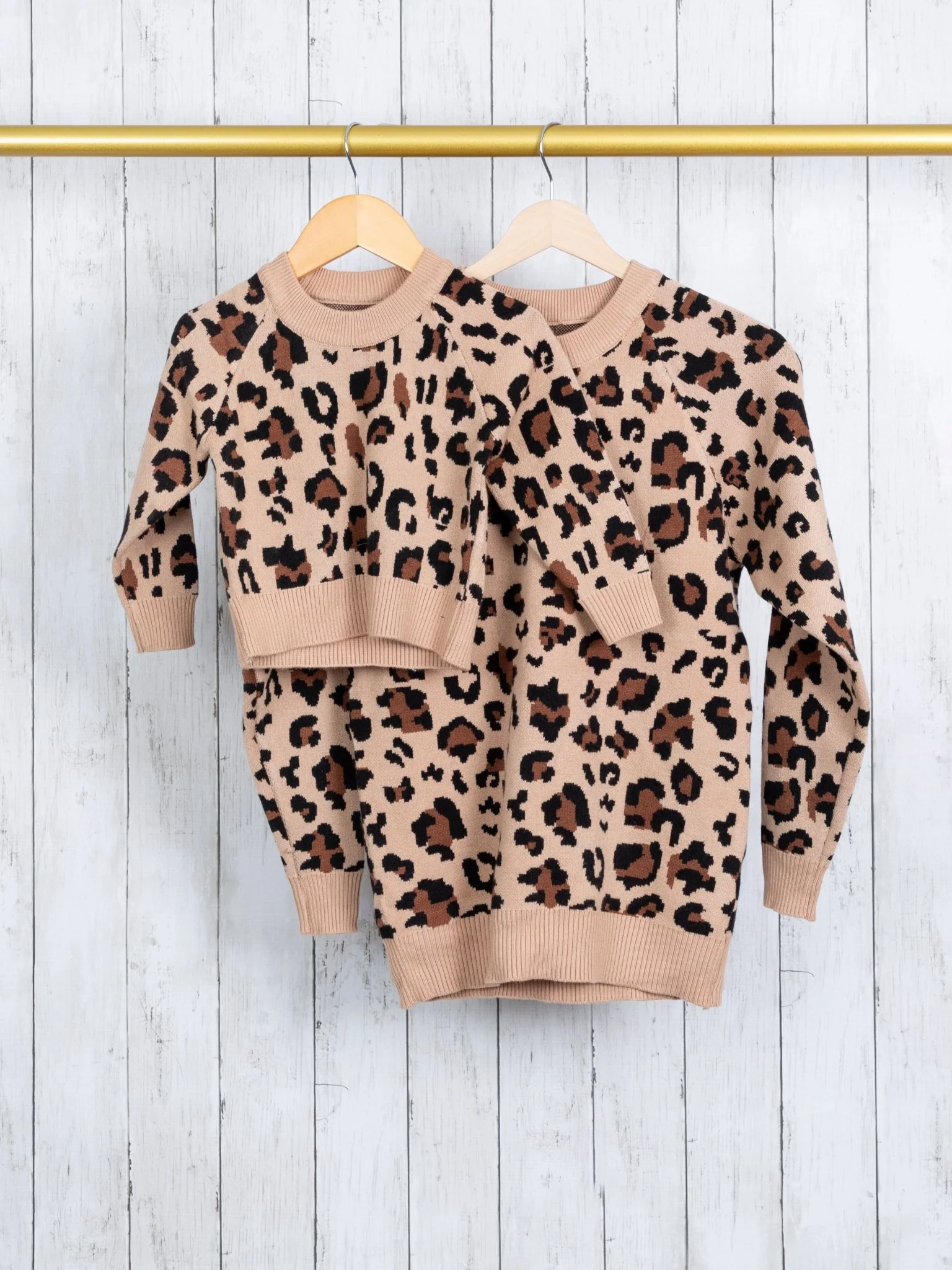 Mom & Me Leopard Sweater - Image 2