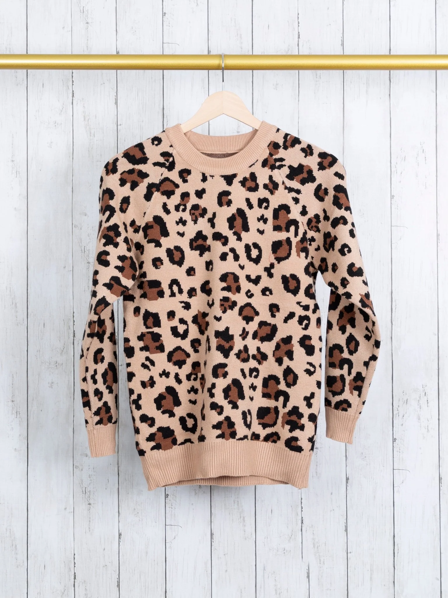 Mom & Me Leopard Sweater - Image 3
