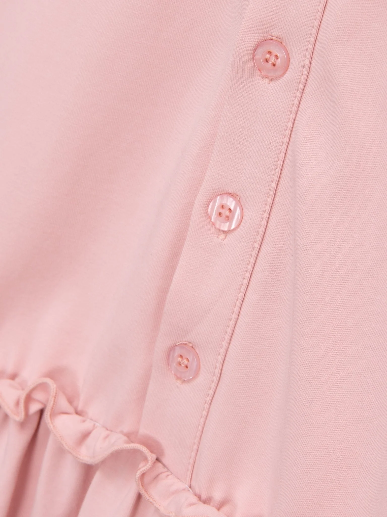 Mom & Me Mauve Cotton Ruffle Tunic - Image 5