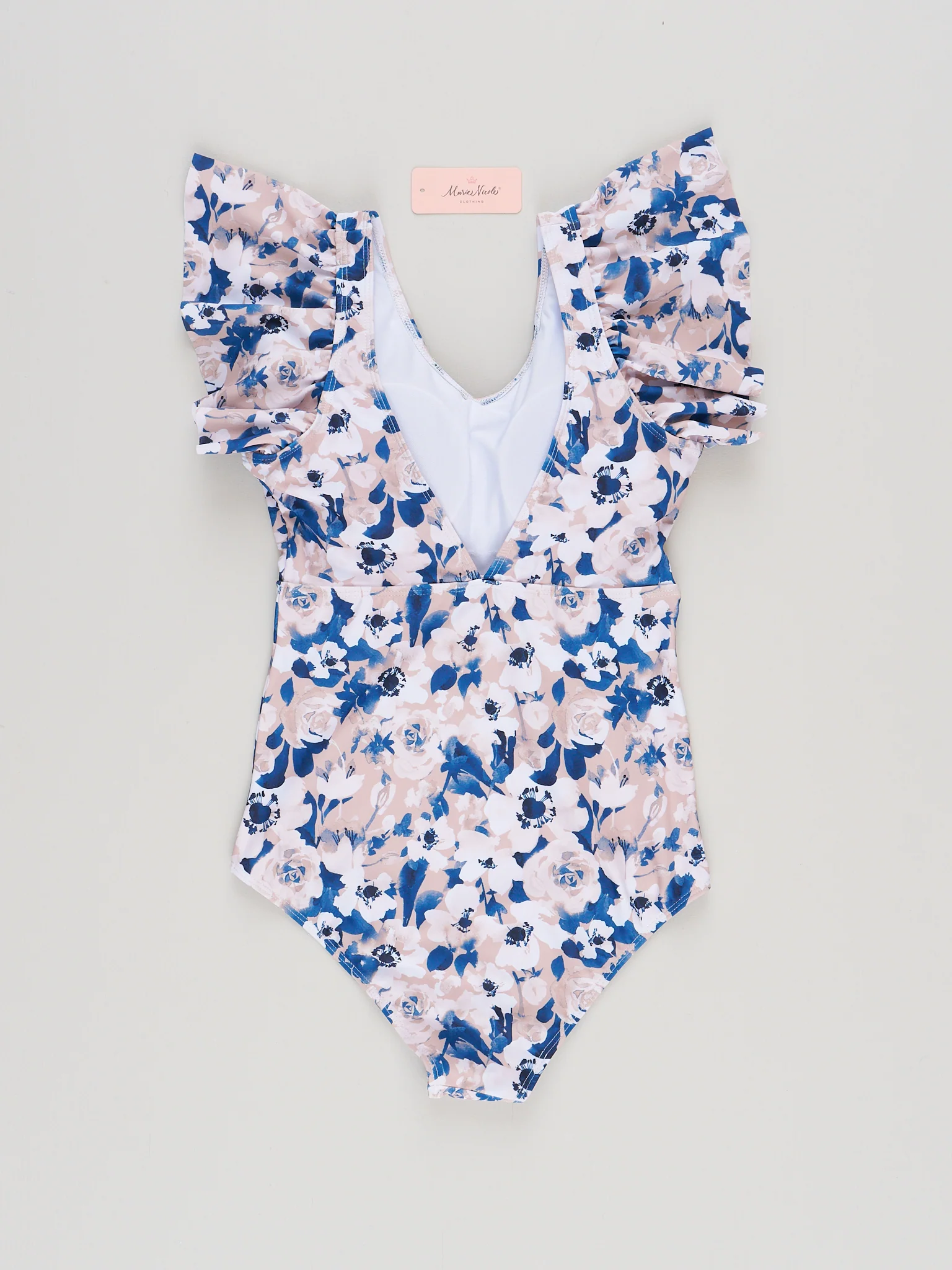 Mom & Me Navy Floral Swimsuit - Image 6