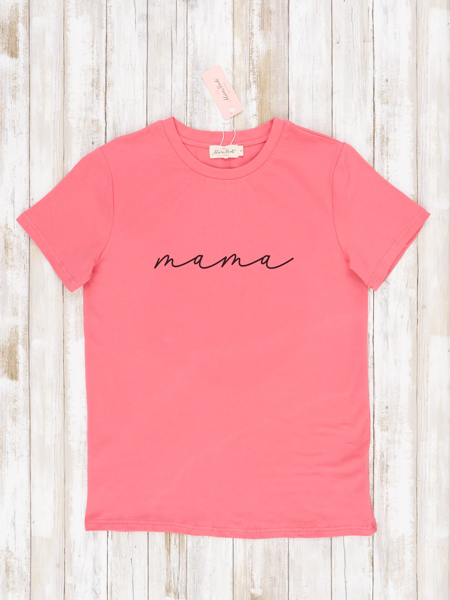 Mom & Me Pink "Mama/Sister/Mini" Shirt & Romper - Image 4