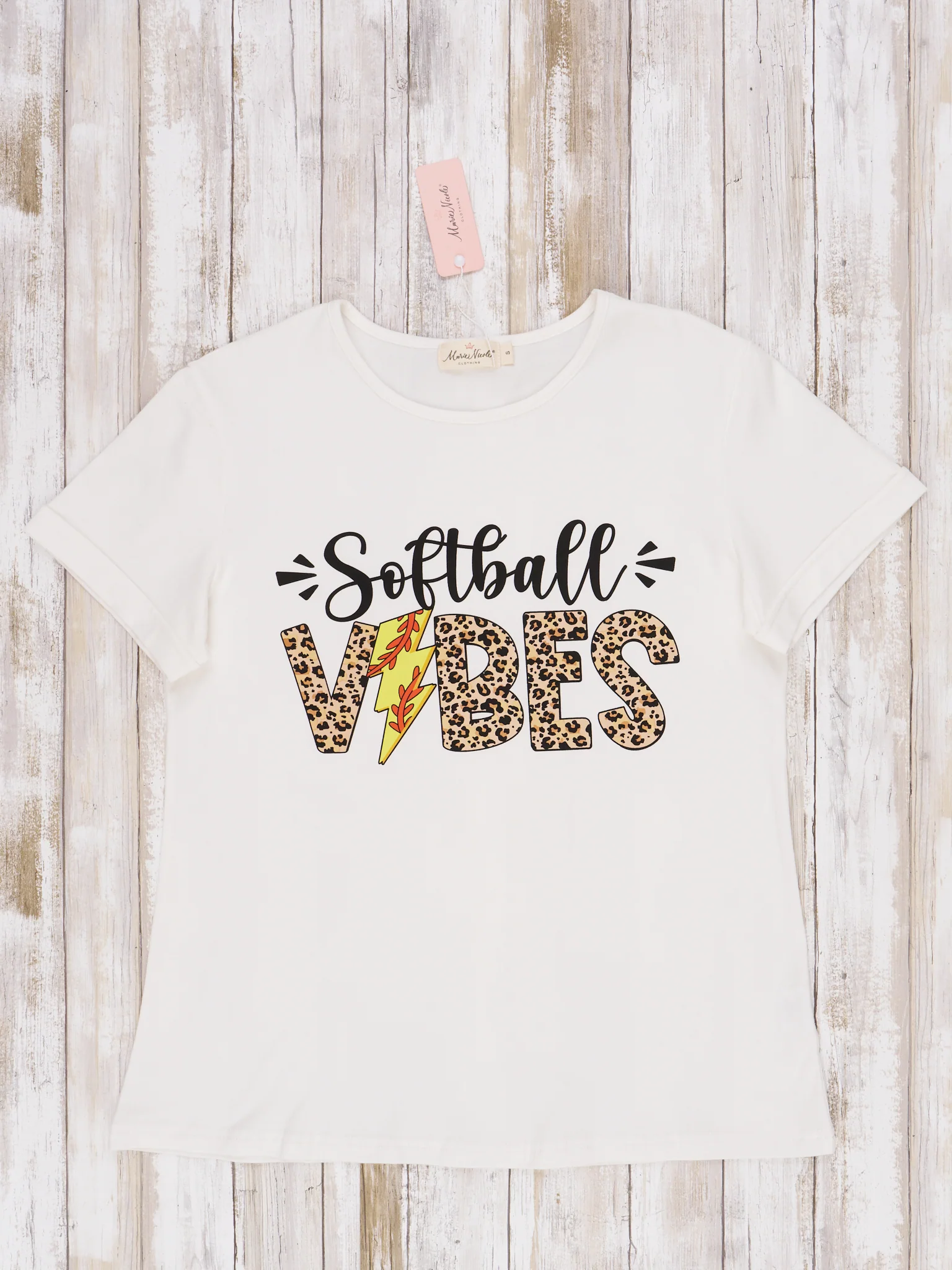 Mom & Me "Softball Vibes" Tee - Image 2