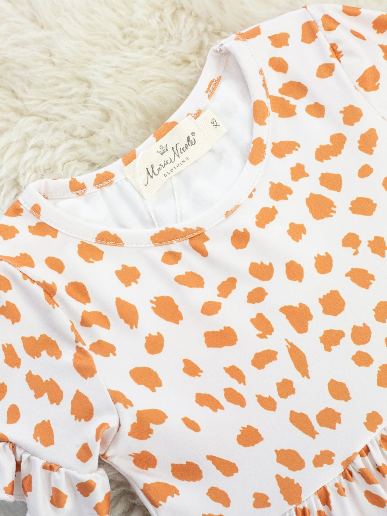 Mom & Me Tiered Cheetah Ruffle Dress - Image 4