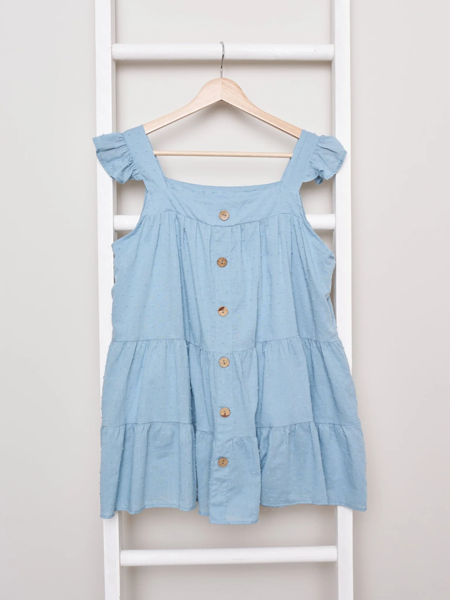Mom & Me Tiered Swiss Dot Tunic - Image 3