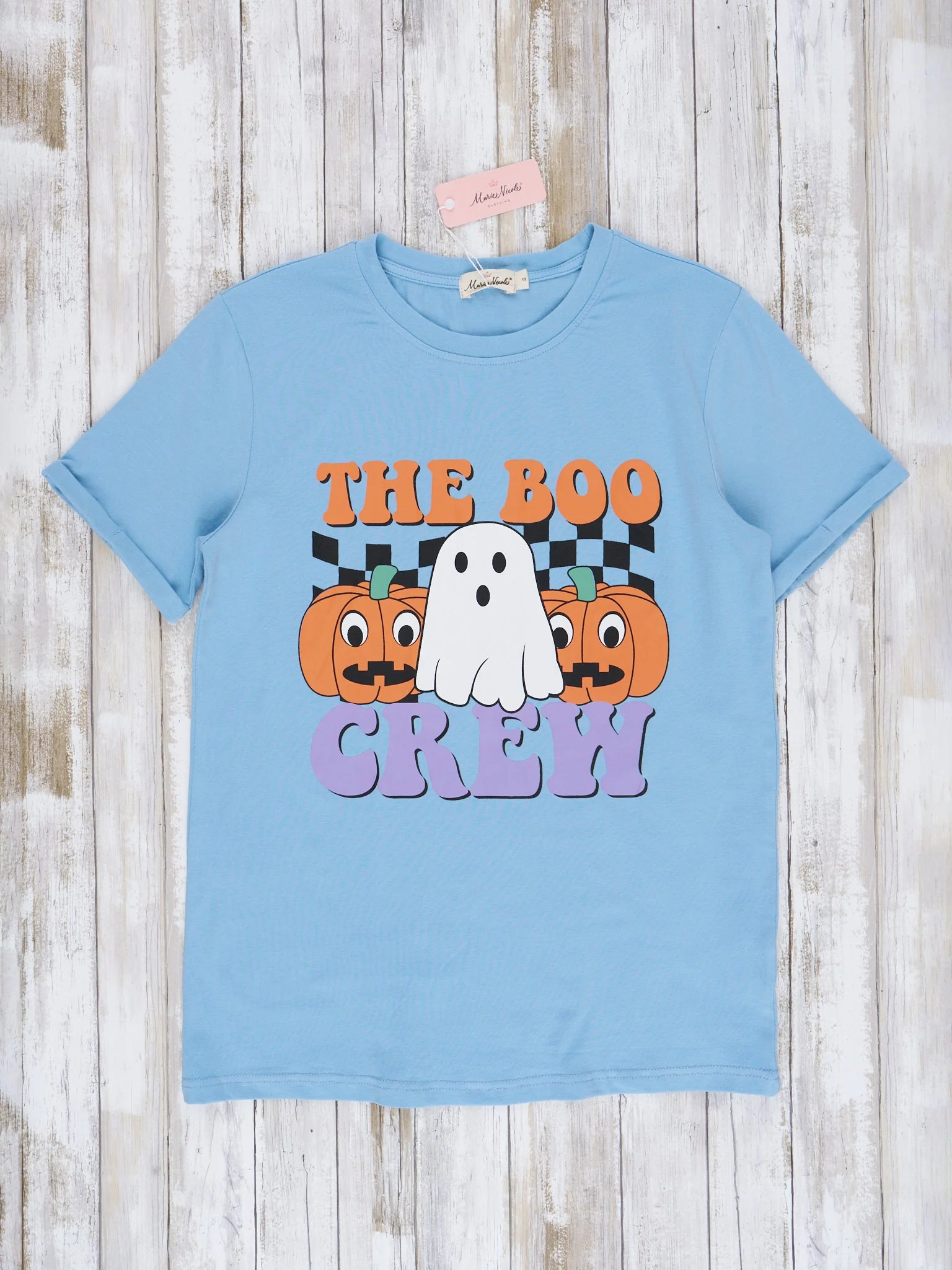 Mom & Me Blue "Boo Crew" Shirt & Romper - Image 5