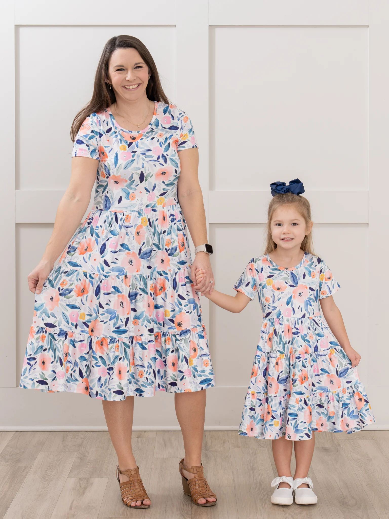 Mom & Me Blushing Susie Tiered Dress - Image 8