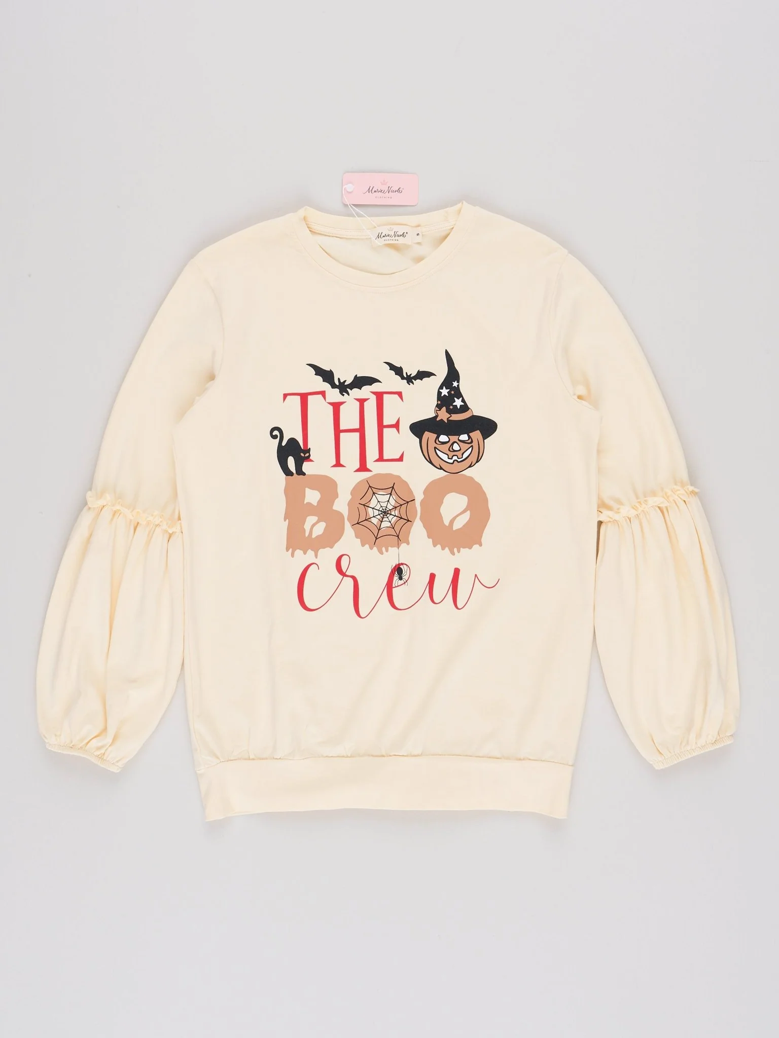 Mom & Me Cream "Boo Crew" Shirt - Image 3