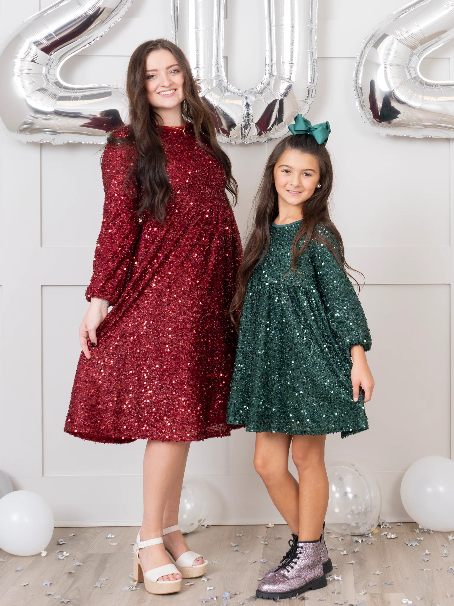 Mom & Me Dazzling Sparkles Sequin Dress - Image 17