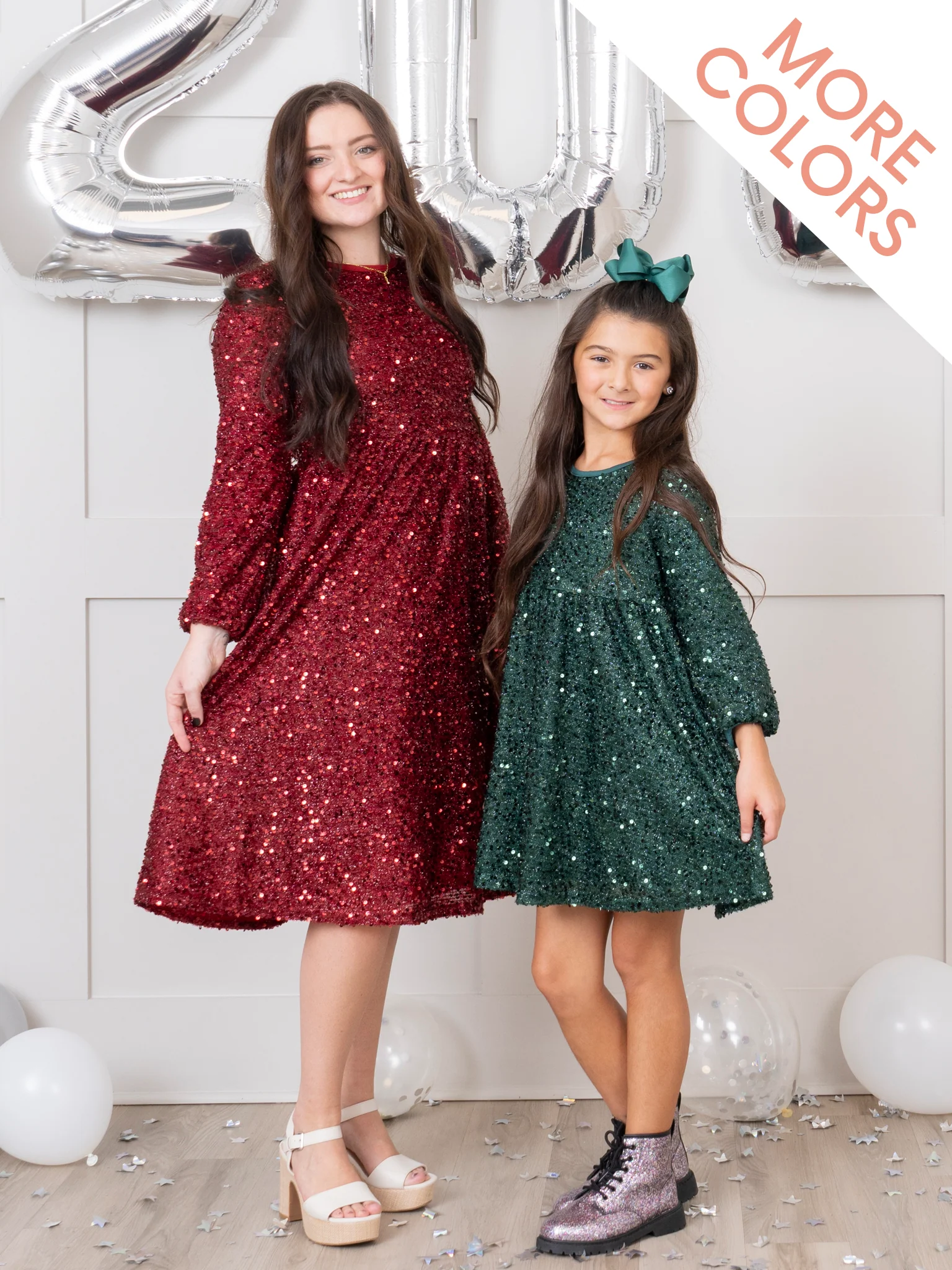 Mom & Me Dazzling Sparkles Sequin Dress - Image 18
