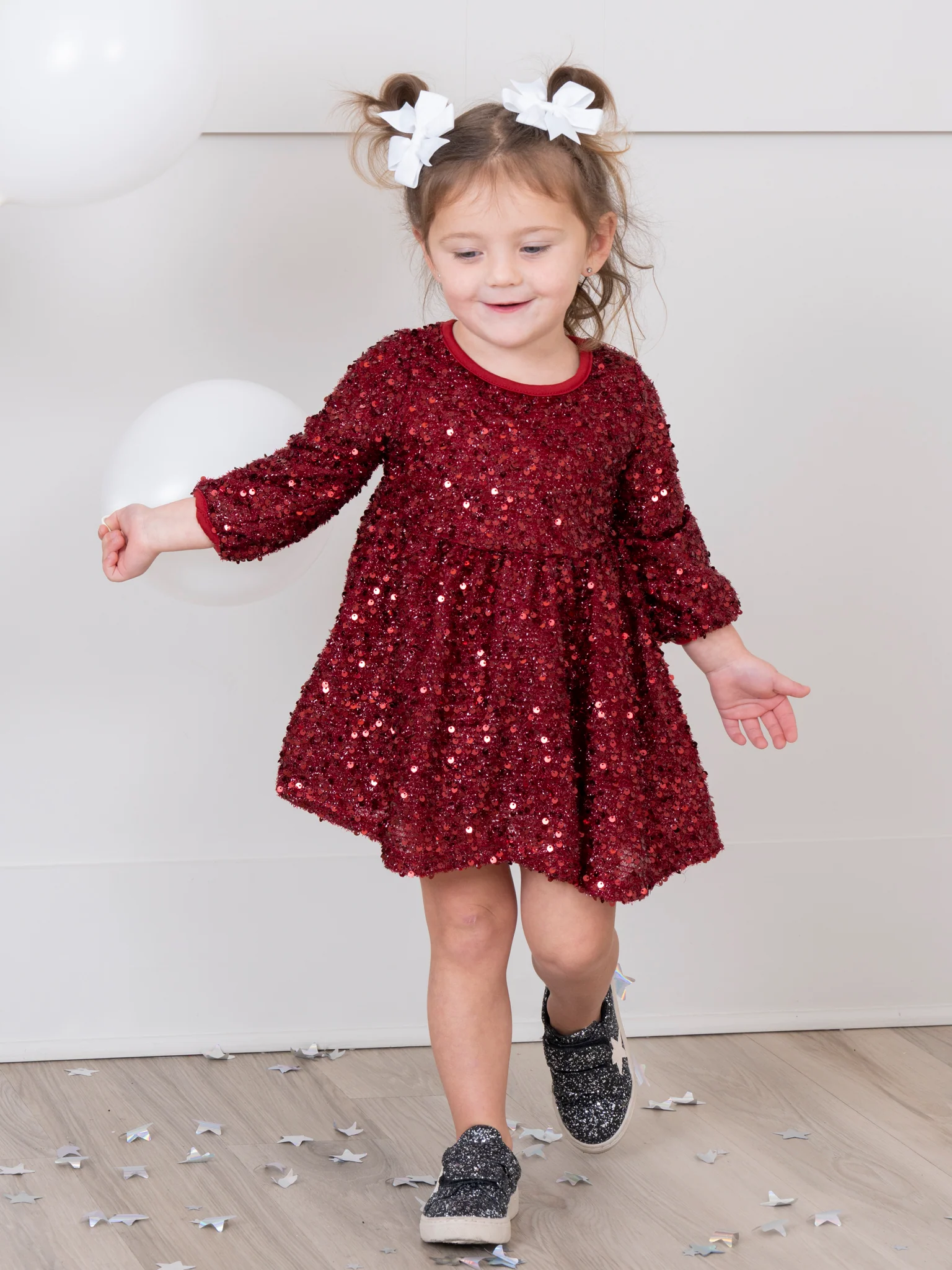 Mom & Me Dazzling Sparkles Sequin Dress - Image 3
