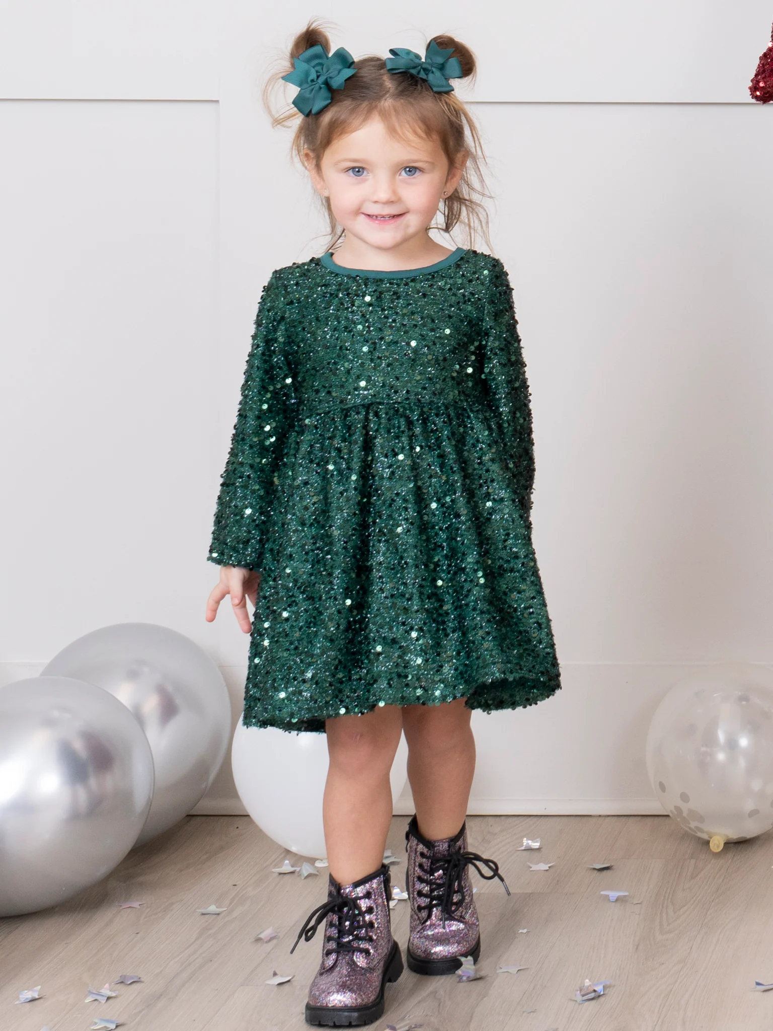 Mom & Me Dazzling Sparkles Sequin Dress - Image 4