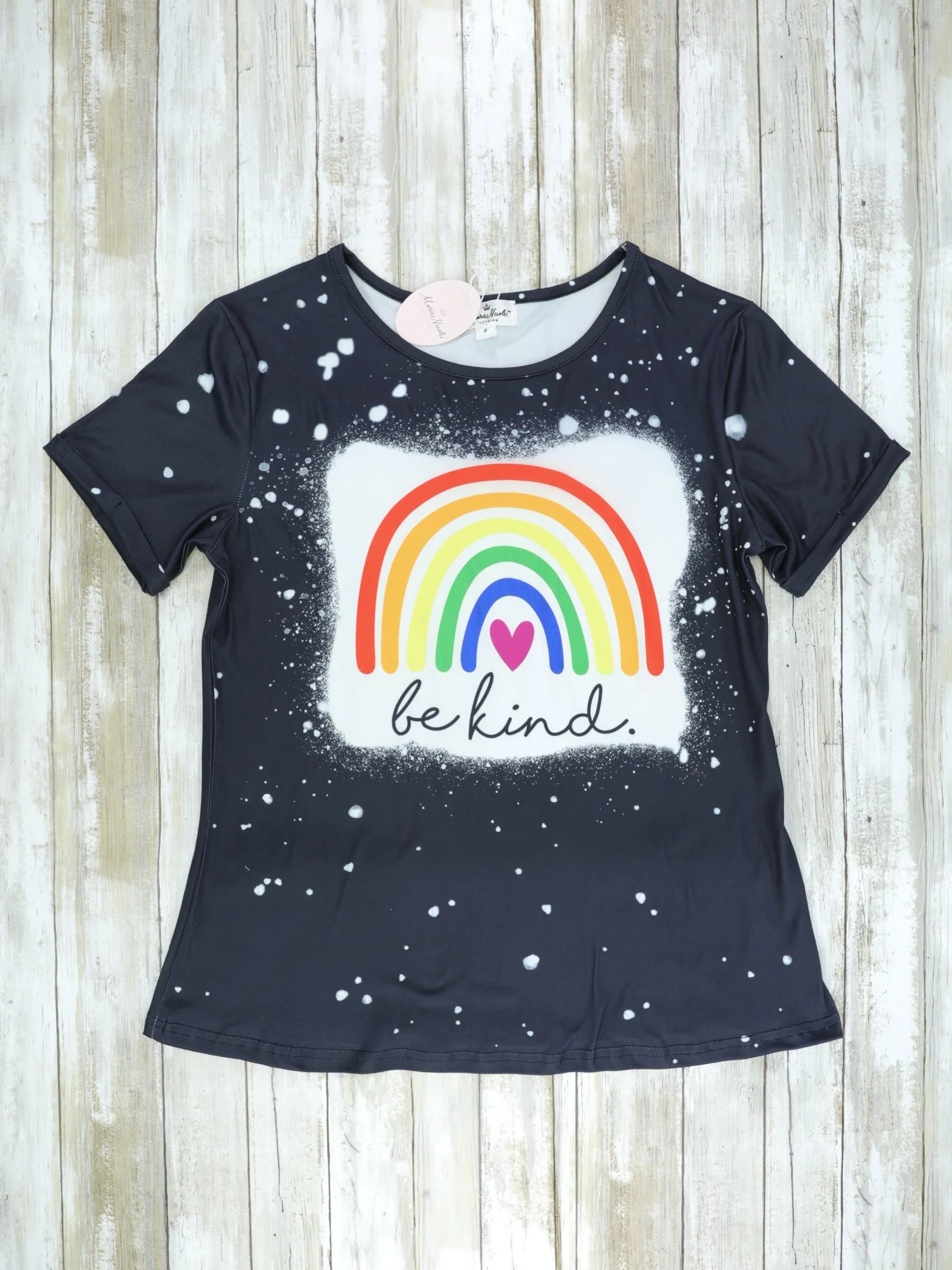 Mom & Me Distressed Be Kind Shirt - Image 3