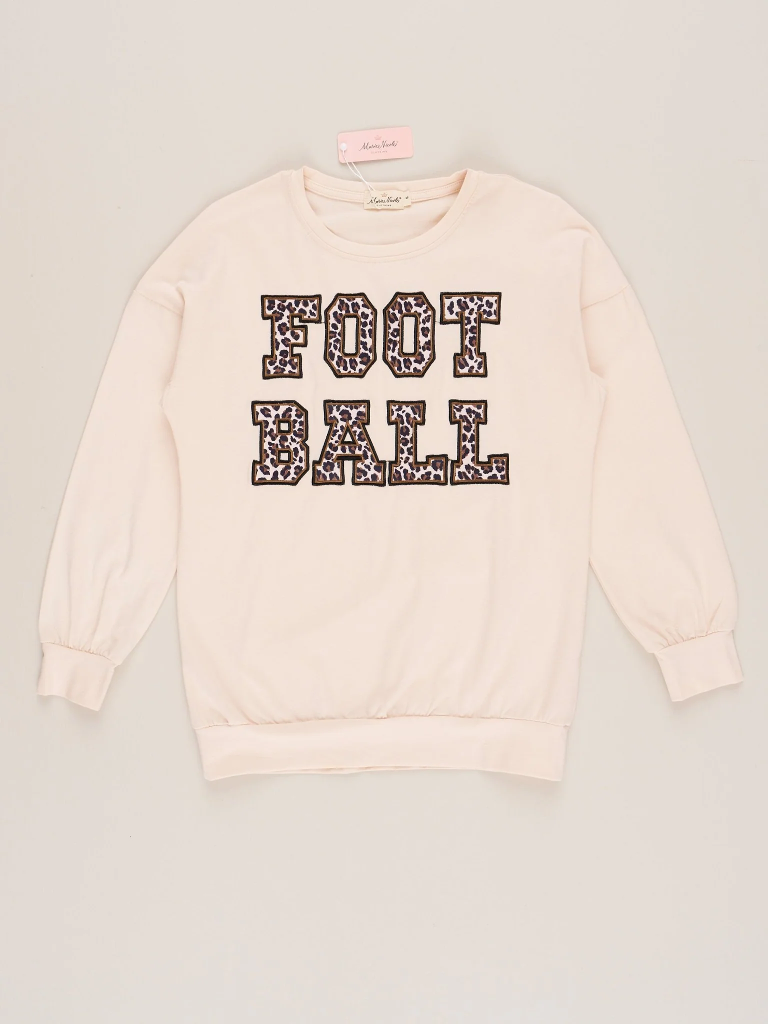 Mom & Me "Football" Puff Letters Shirt - Image 4